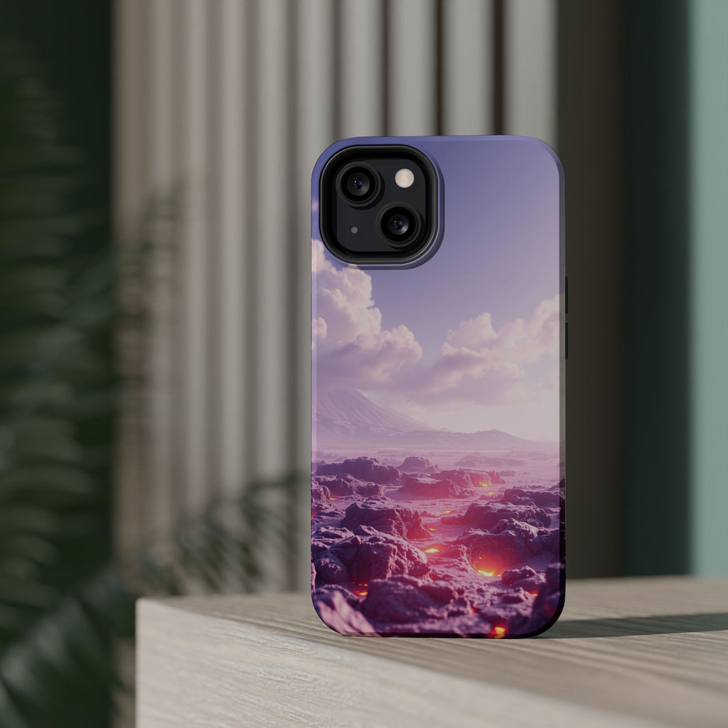 iPhone Lava Field Cinematic Art Slim Everyday Designer Case · iPhone Case