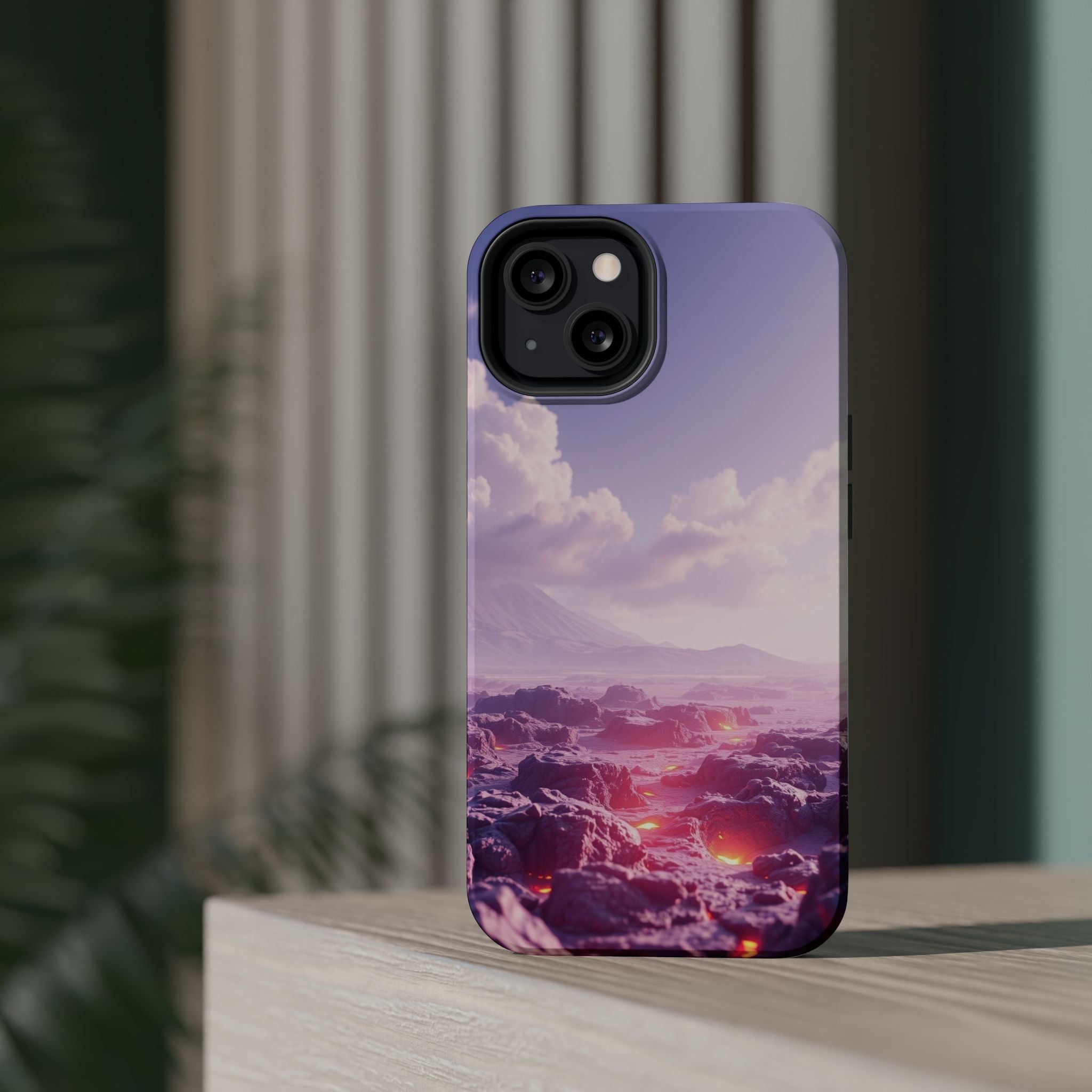 iPhone Lava Field Cinematic Art Slim Everyday Designer Case · iPhone Case