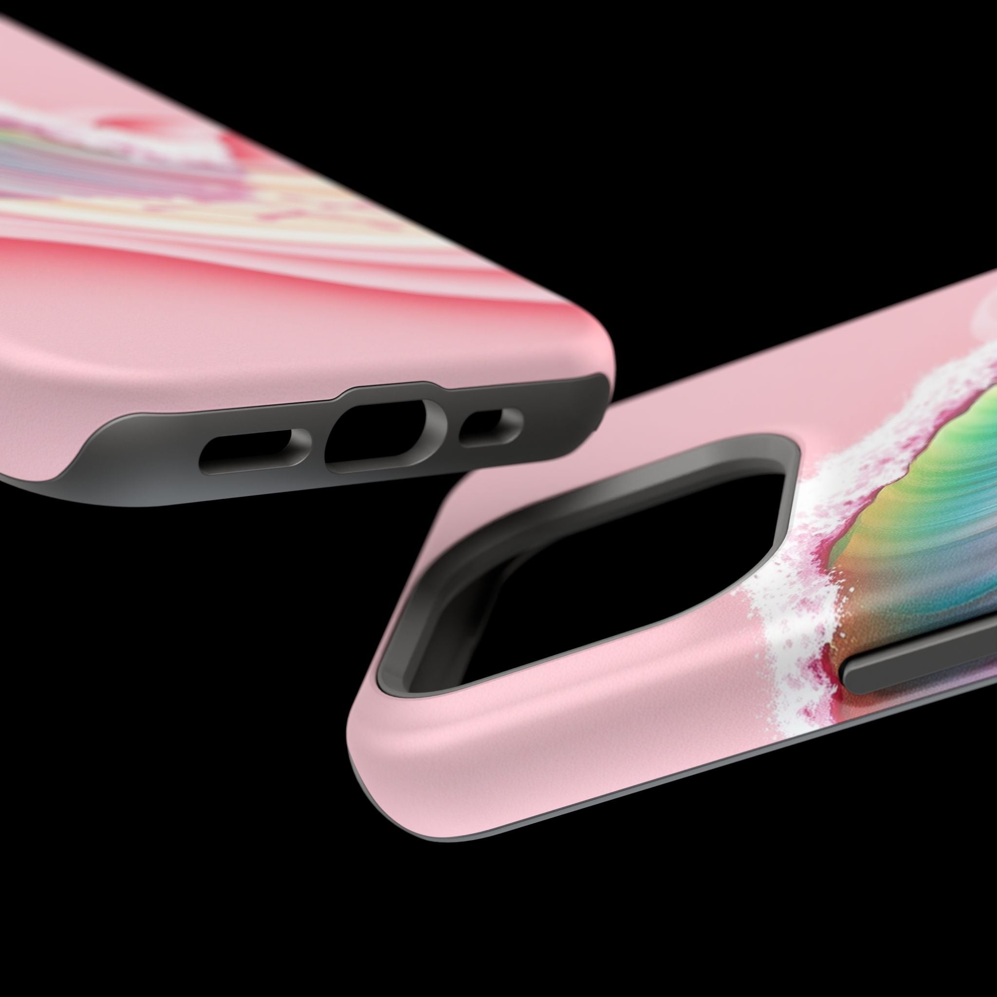 iPhone Sand Art Wave Vibrant Watercolor Slim Everyday iPhone Designer · iPhone C