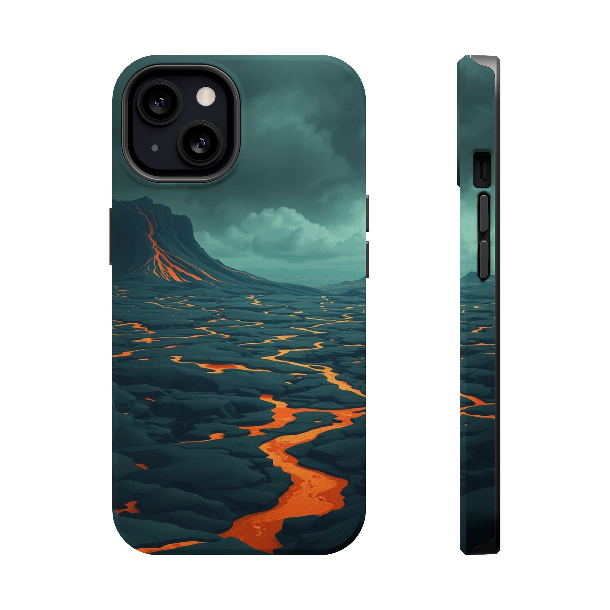 iPhone Radiant Lava Field Design 18 Slim Everyday Designer Case · iPhone Case