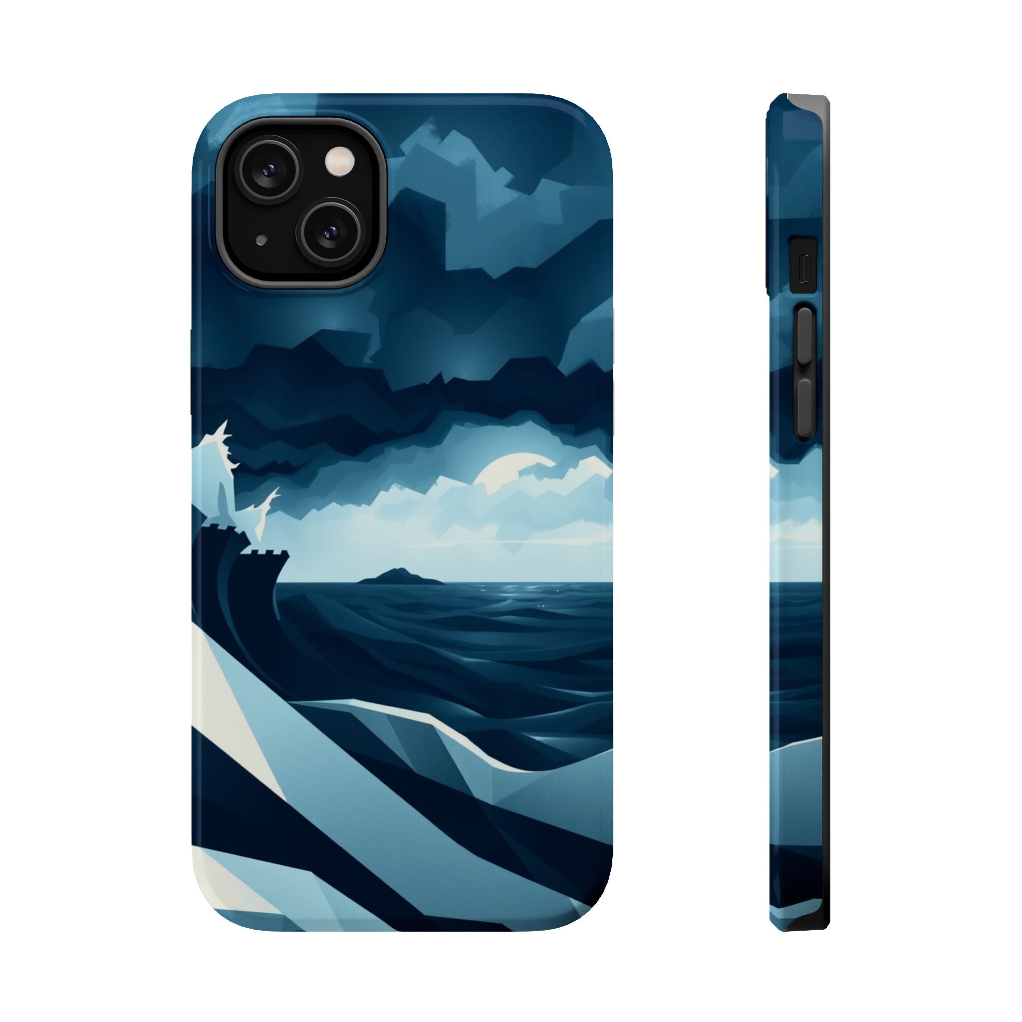 iPhone Dreamy Storm at Sea Design 10 Slim Everyday Designer Case · iPhone Case