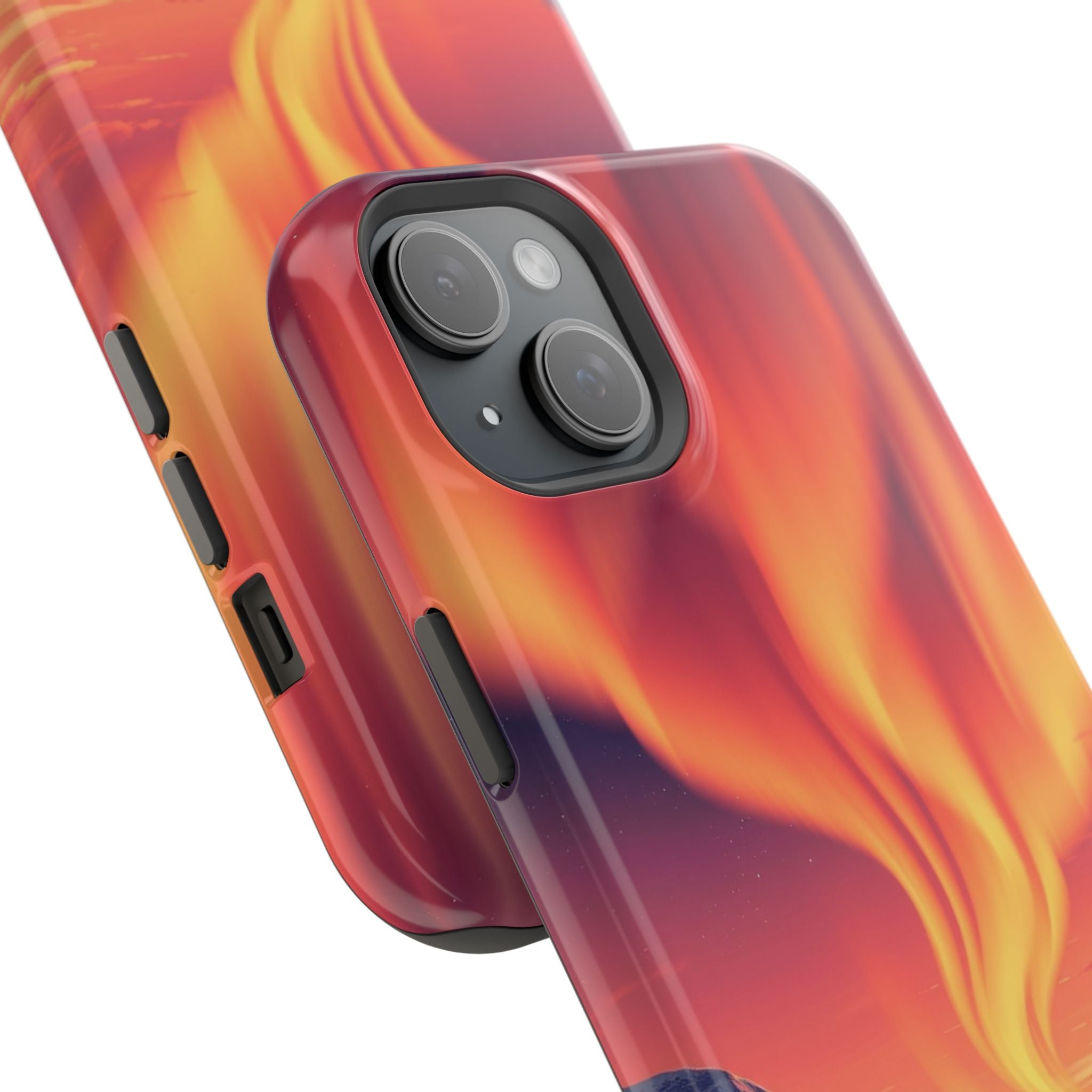 iPhone Sunset Amber And Peach Northern Lights Slim iPhone Everyday · iPhone Case