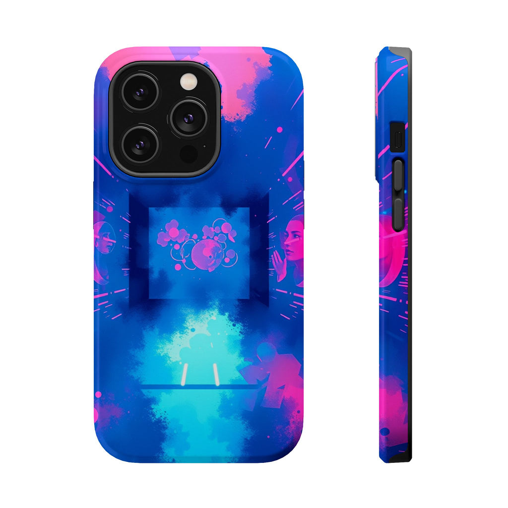 iPhone Digital Noise Vibrant Watercolor Slim Everyday iPhone Designer · iPhone C