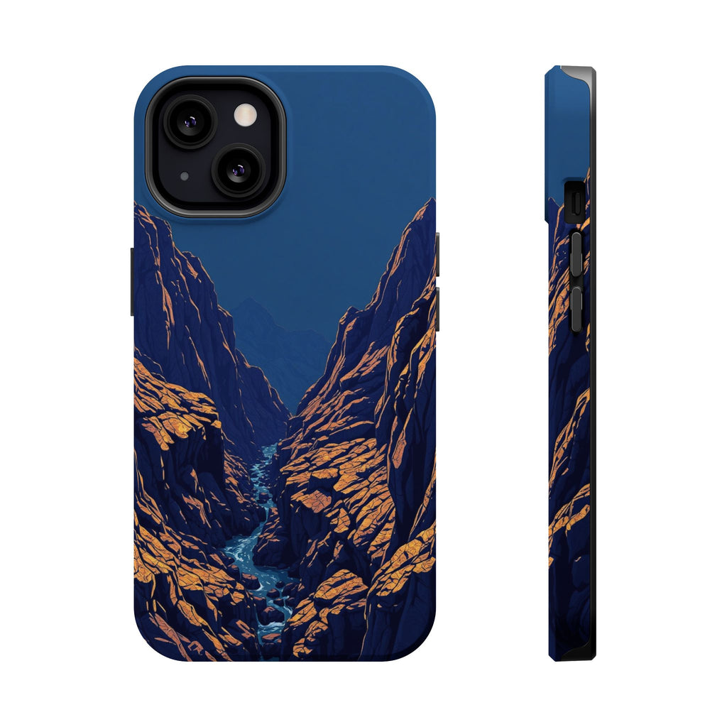 iPhone Indigo And Violet Rocky Coastline Slim Everyday iPhone Designer · iPhone