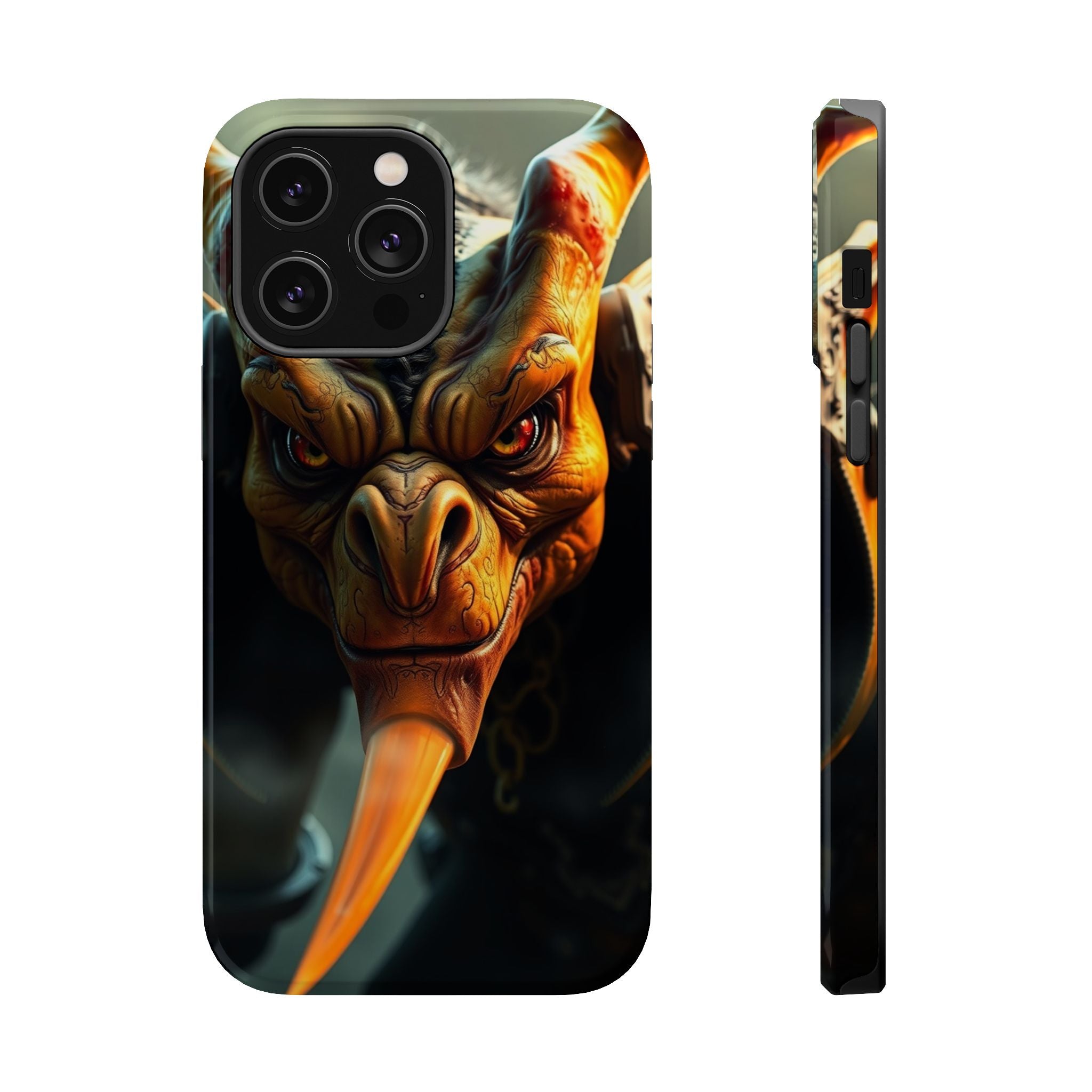 iPhone Mustard And Rust Goblin Mode Activated Slim Everyday Designer Case · iPho