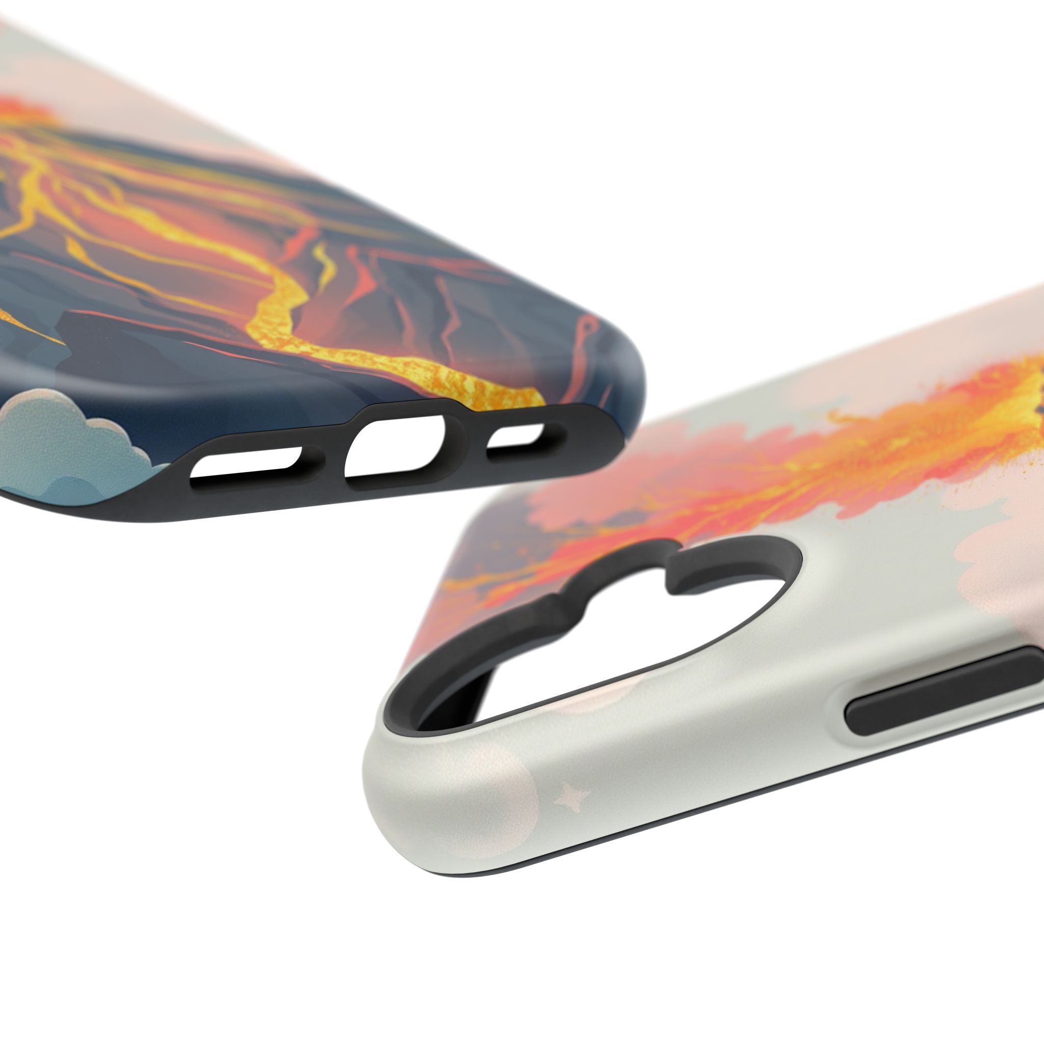 iPhone Volcanic Eruption Gold Foil Luxury Slim iPhone Everyday Designer · iPhone