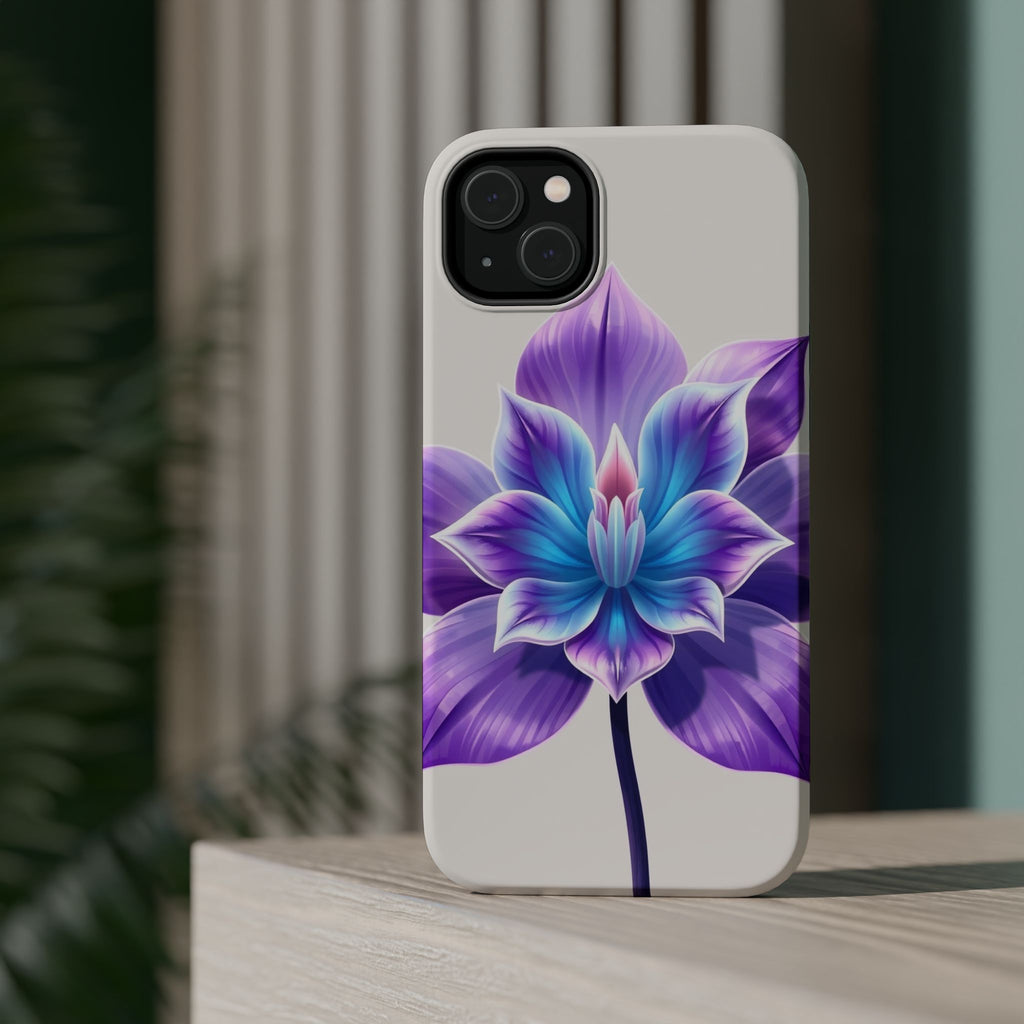 iPhone Dreamy Neon Floral Design 10 Slim Everyday Designer Case · iPhone Case