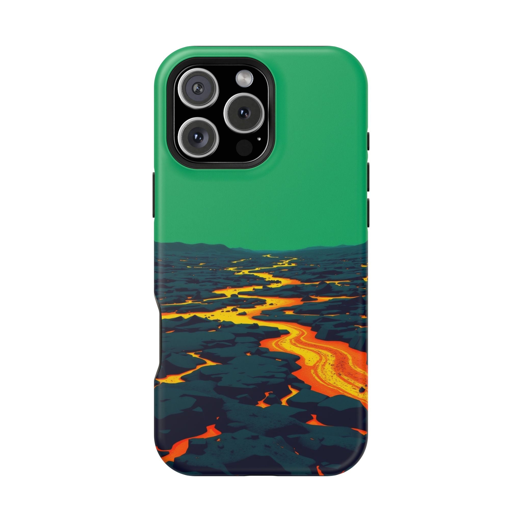 iPhone Lava Field Dreamy Design Slim Everyday Designer Case · iPhone Case