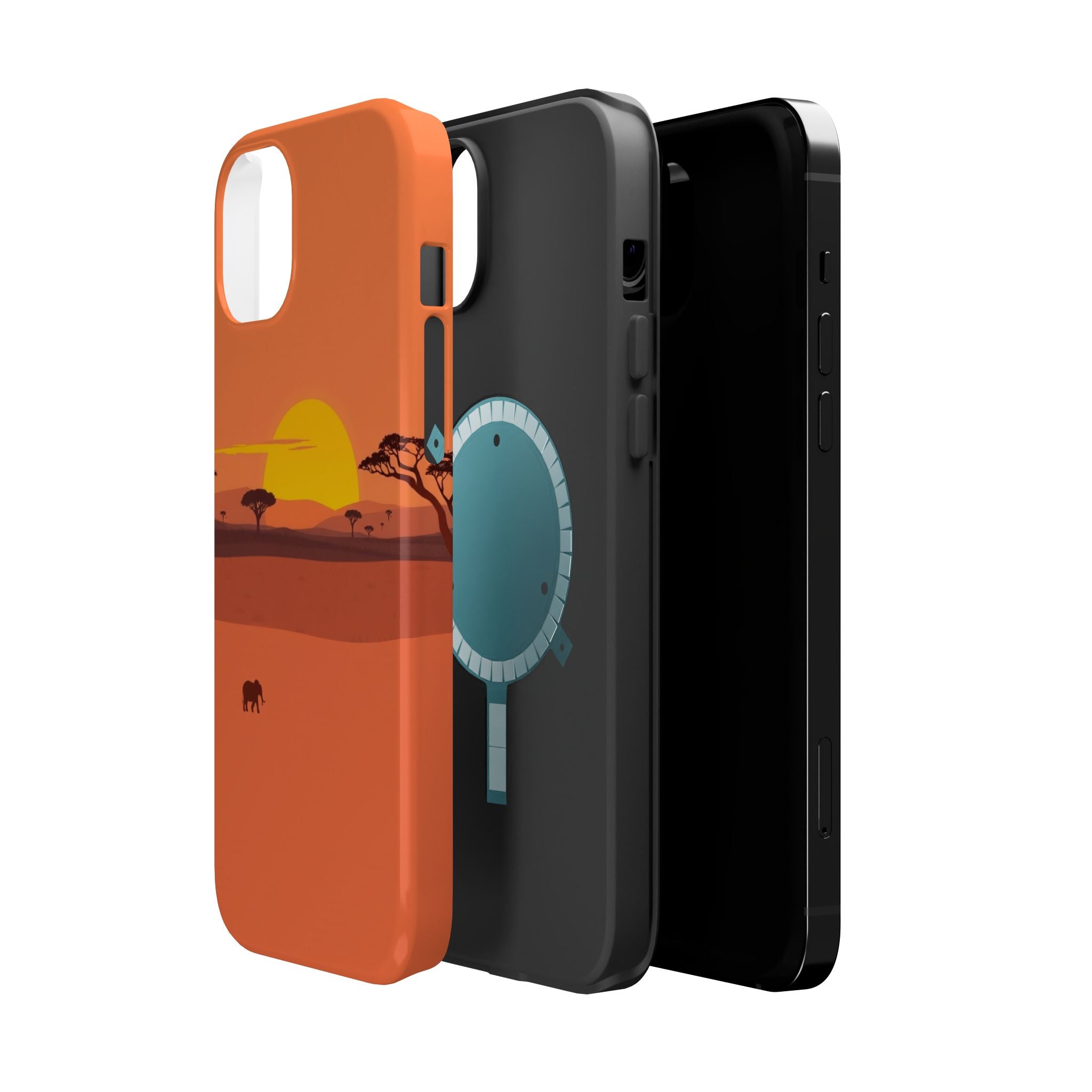 iPhone Sunset Amber And Peach Savanna Horizon Slim iPhone Everyday · iPhone Case