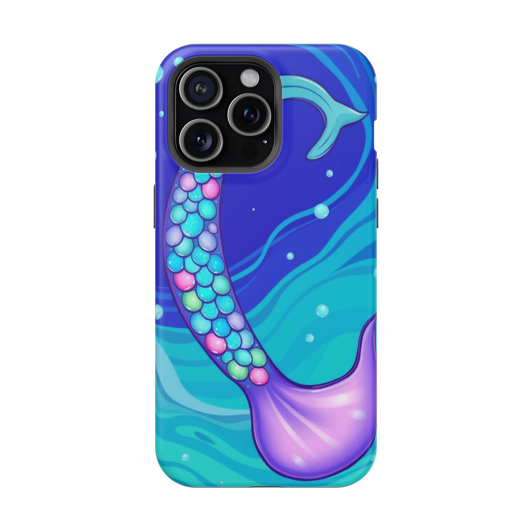 iPhone Mermaid Tail Swirl Kids Fun iPhone Phone Case Gift Artistic · iPhone Case