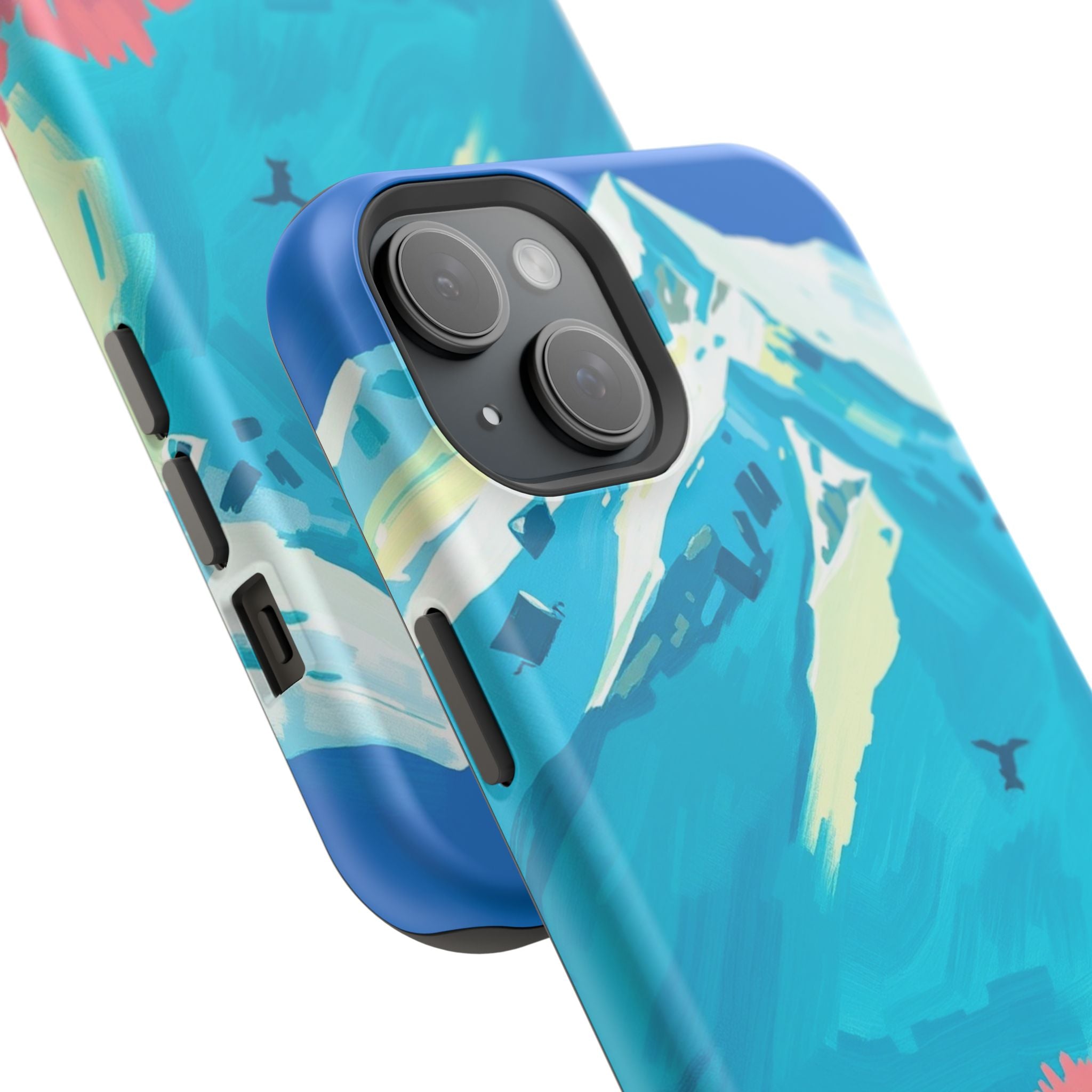 iPhone Snow Field Electric Art Slim Everyday Designer Case · iPhone Case