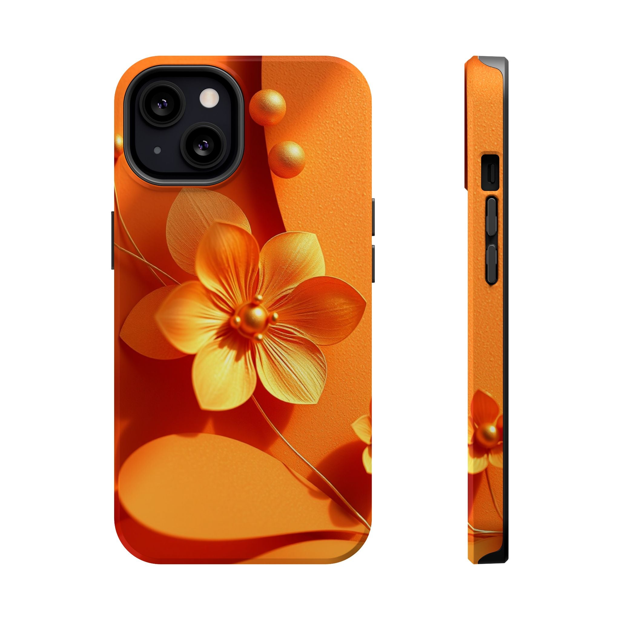 iPhone Floral Geometric Gold Foil Luxury Slim Everyday iPhone Designer · iPhone