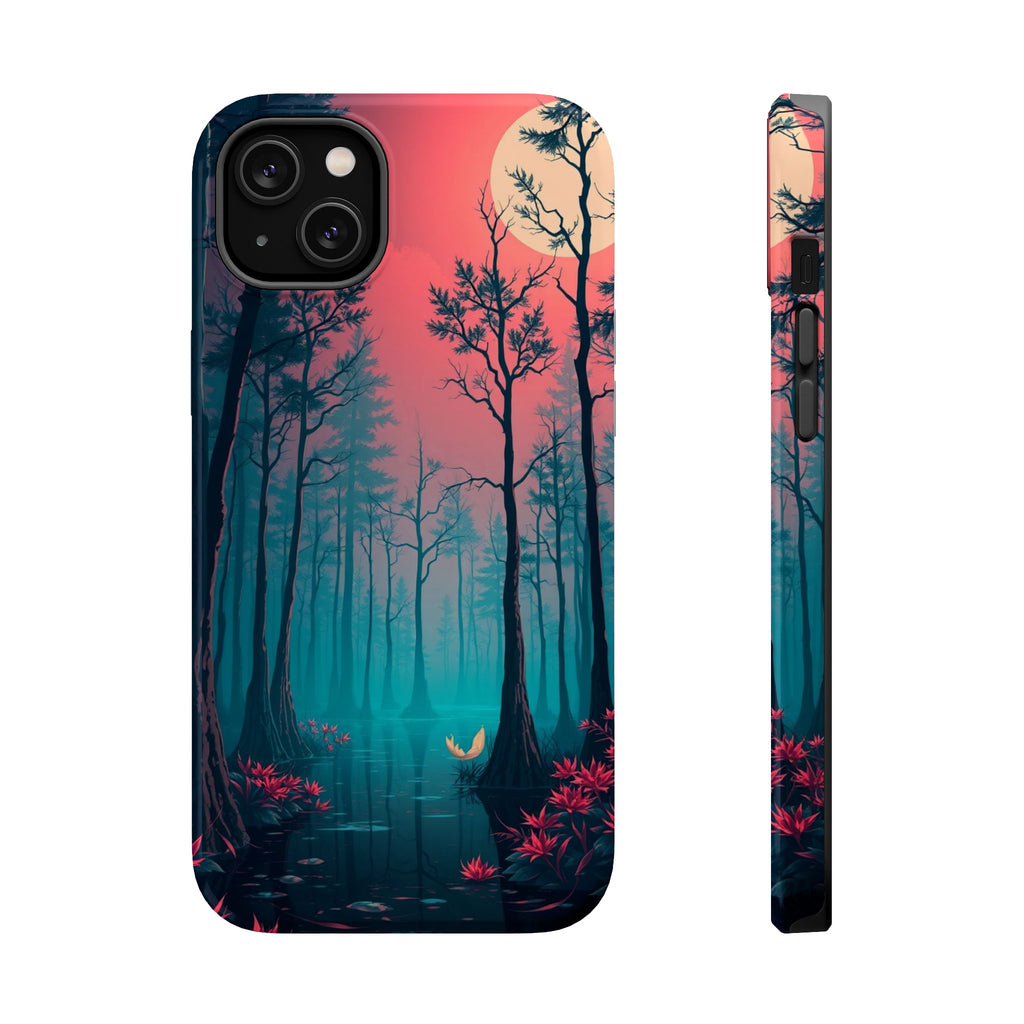 iPhone Earthy Cypress Swamp Design 18 Slim Everyday Designer Case · iPhone Case