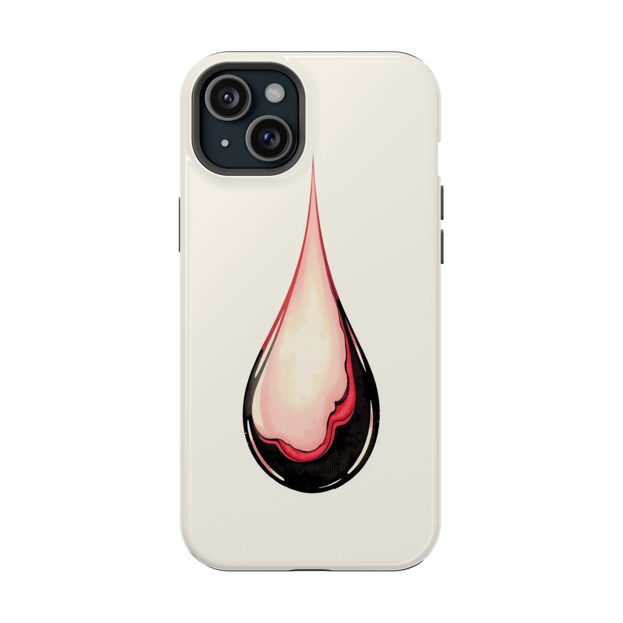 iPhone Ink Drop Dark Gothic Slim Everyday Designer Case · iPhone Case Quiet Mood