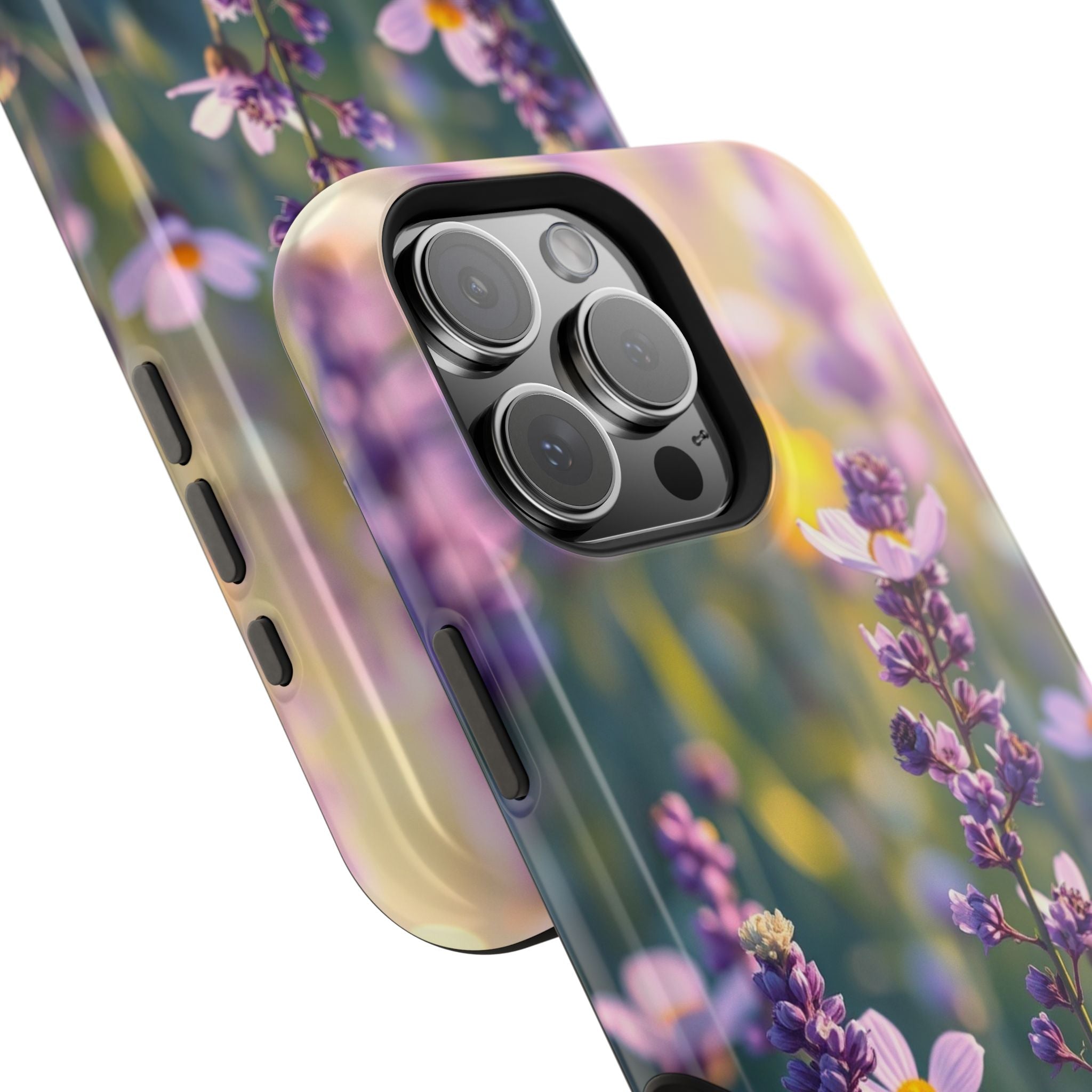 iPhone Lavender And Pearl Wildflower Field Slim iPhone Everyday · iPhone Case
