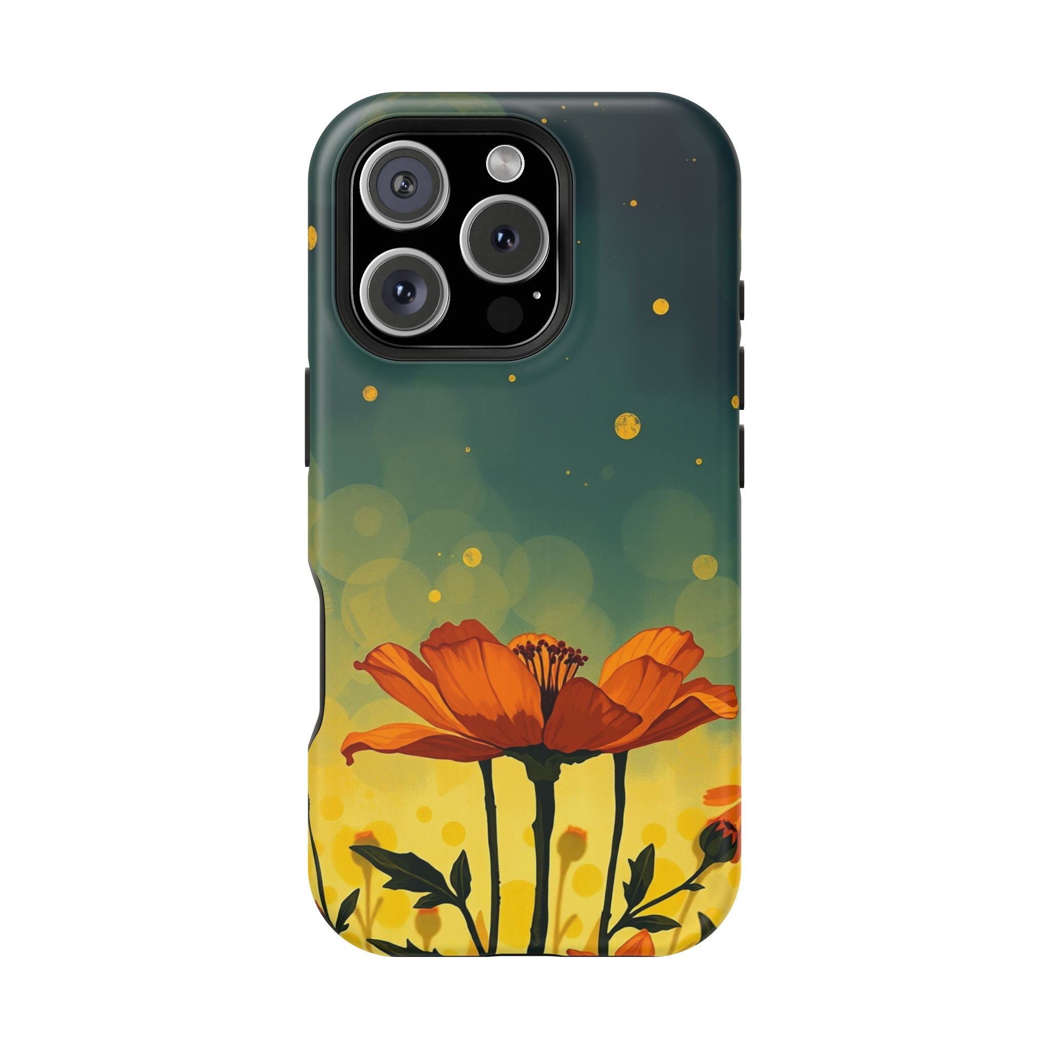 iPhone Mustard And Rust Night Bloomer Slim Everyday Designer Case · iPhone Case