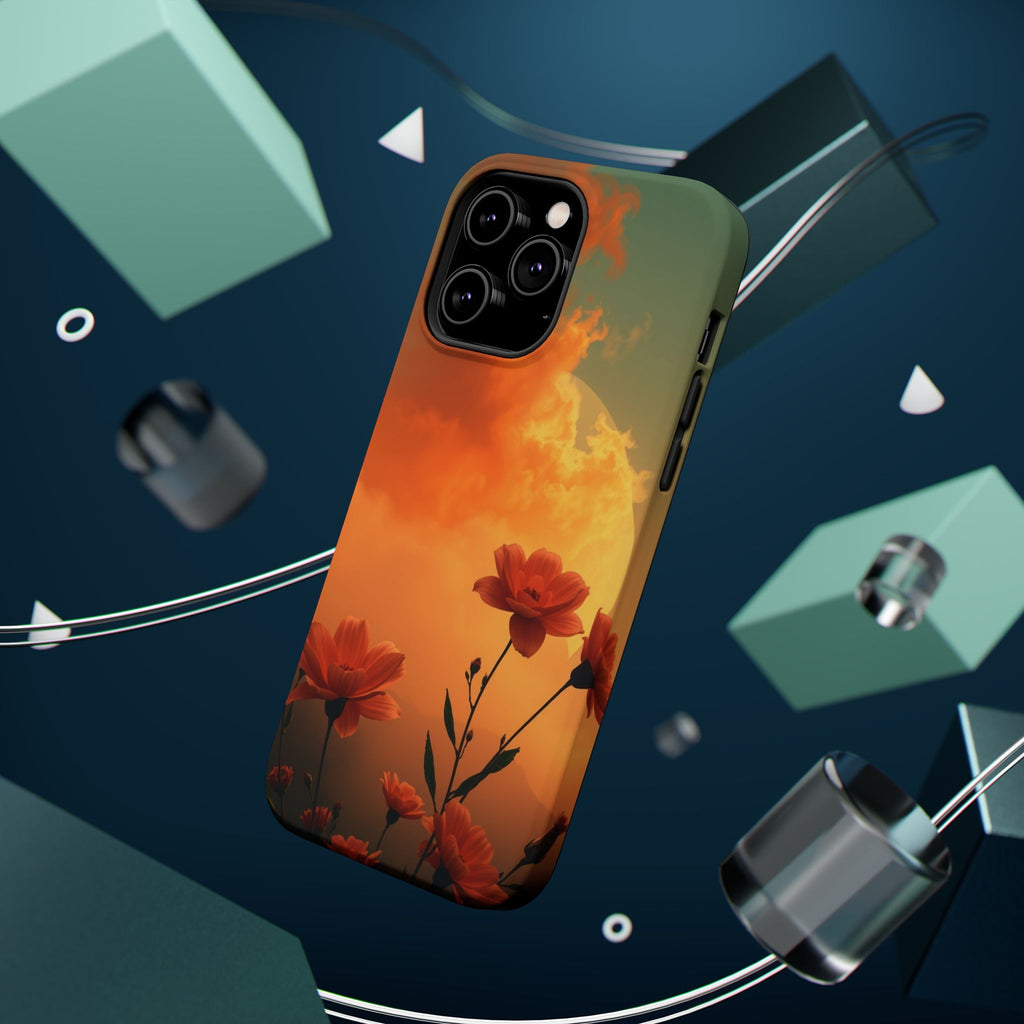 iPhone Floral Ombre Enchanted Art Bold Modern Everyday Snap Case · iPhone Case