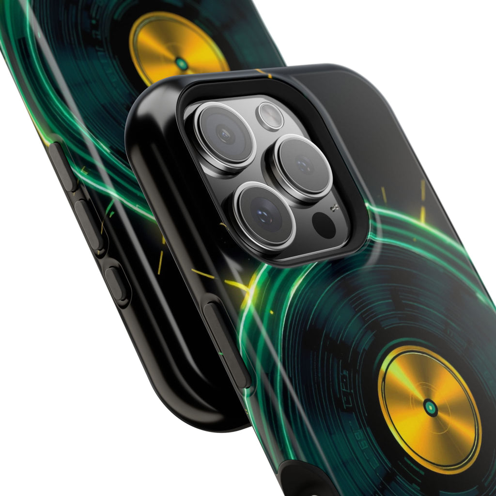 iPhone Dreamy Record Vinyl Spin Design Slim Everyday Designer Case · iPhone Case