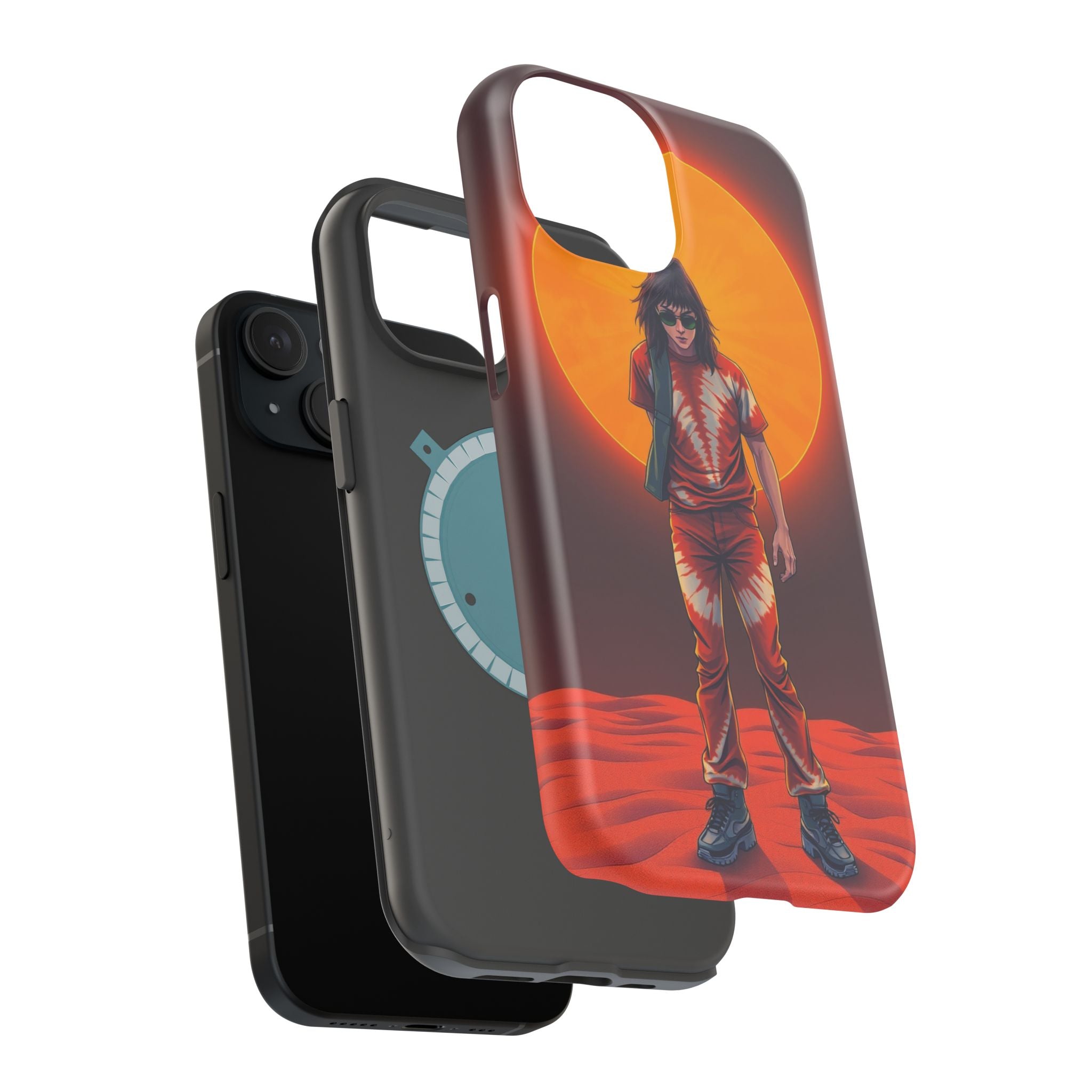 iPhone Tie-Dye 60s Enchanted Art Bold Modern Everyday Snap Case · iPhone Case