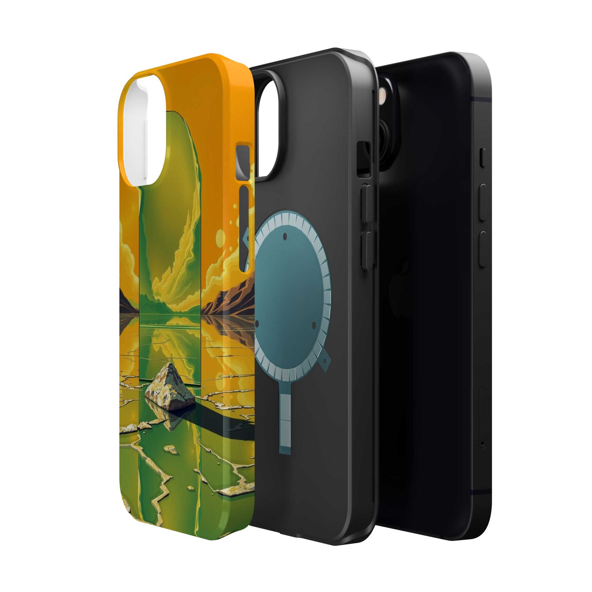 iPhone Salt Flat Mirror Pop Art Bold Slim Everyday Designer Case · iPhone Case