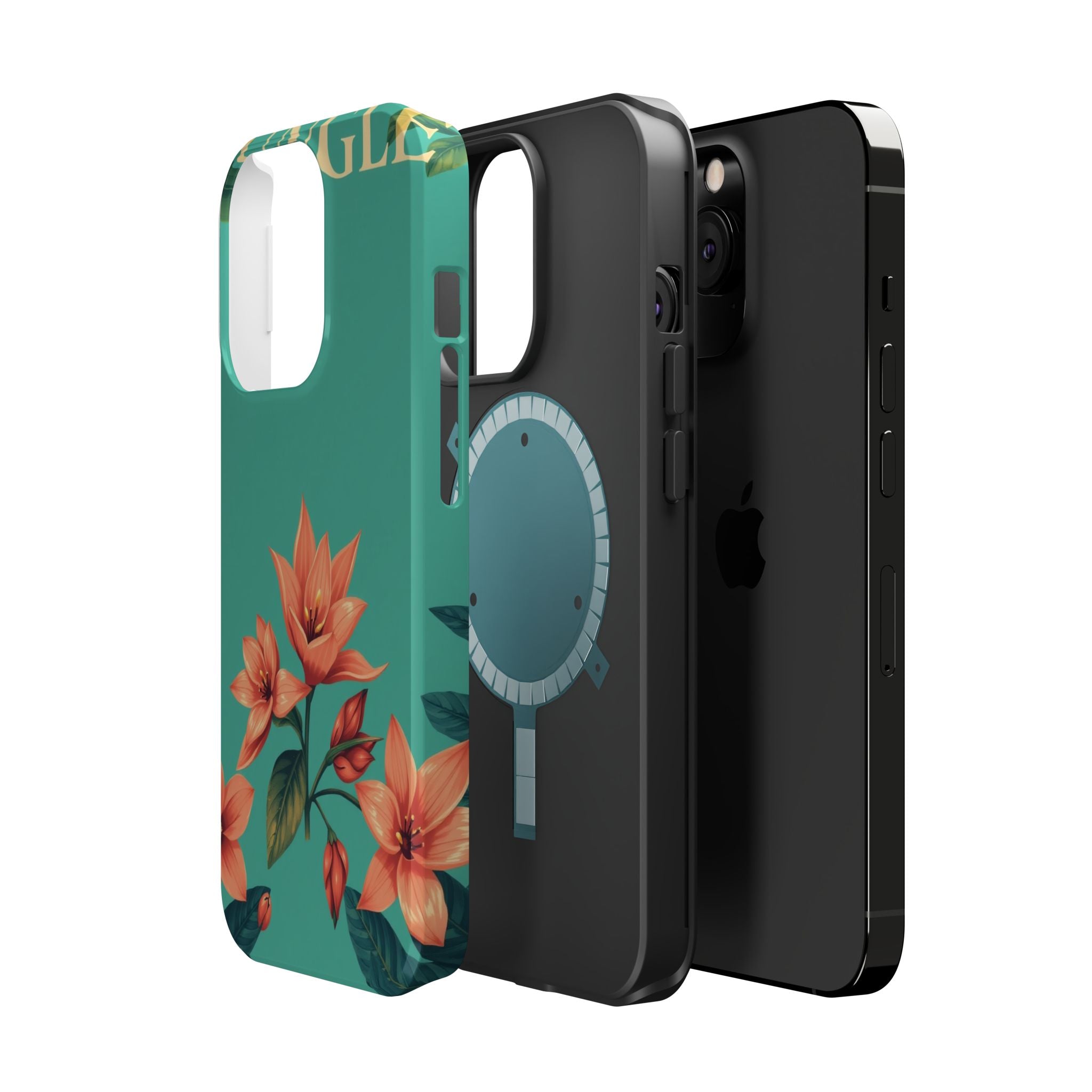 iPhone Jungle Floral Enchanted Art Bold Modern Everyday Snap Case · iPhone Case