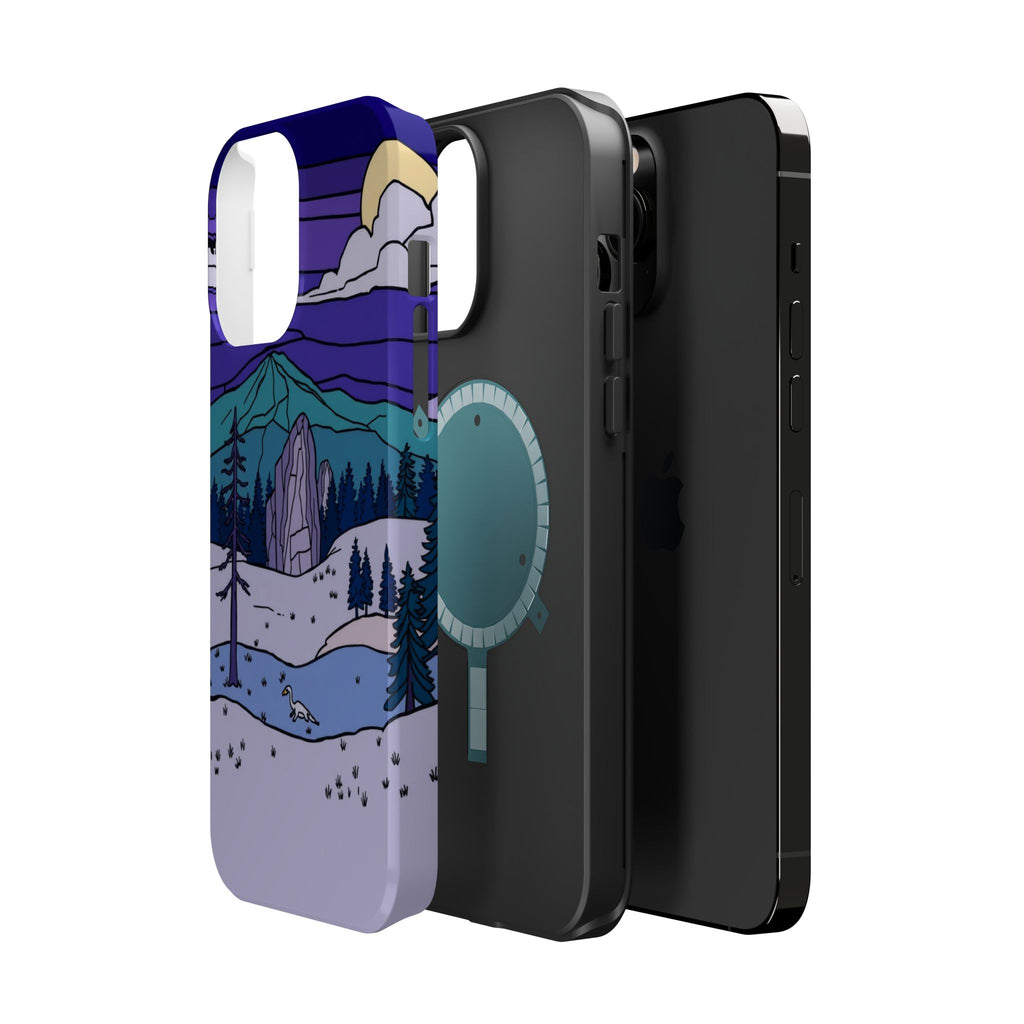 iPhone Pine Ridge Stained Glass Slim Everyday Designer Case · iPhone Case