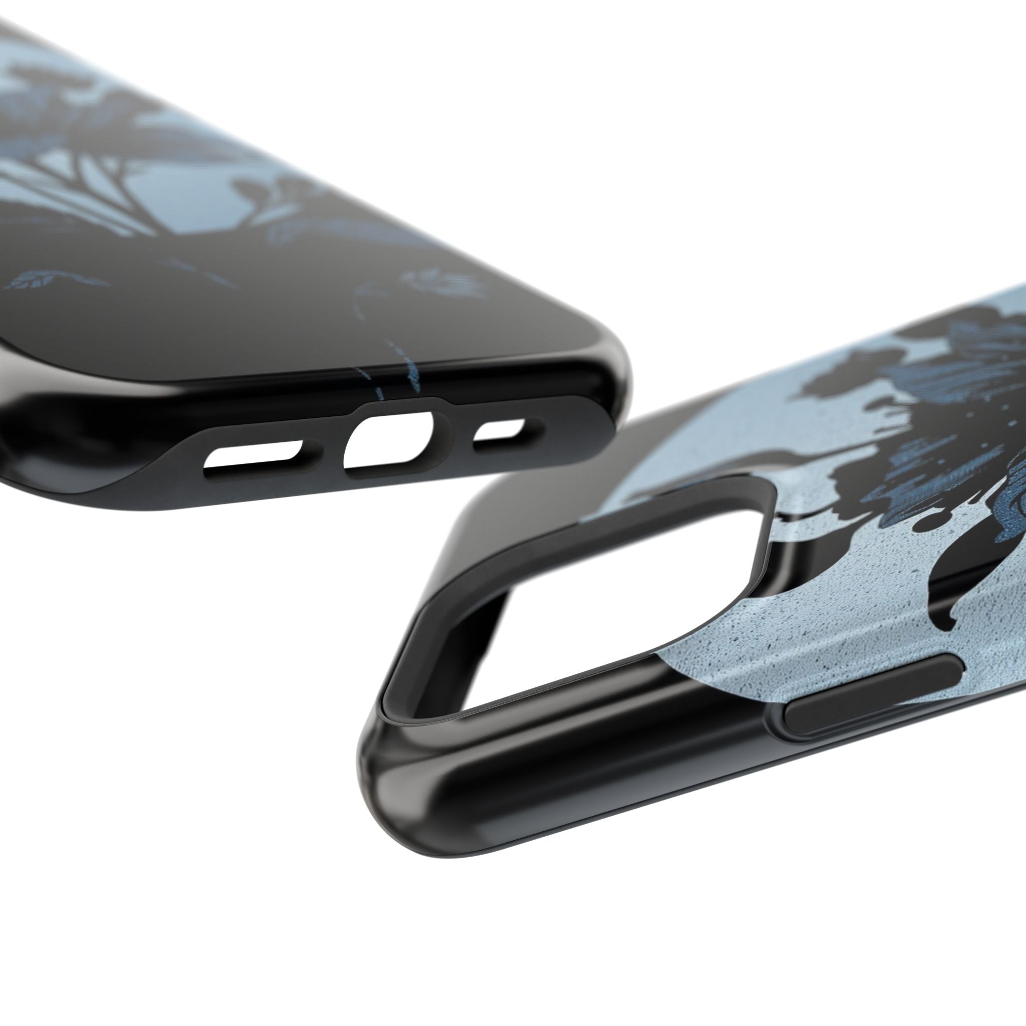 iPhone Radiant Floral Silhouette Design Slim Everyday Designer Case · iPhone Cas