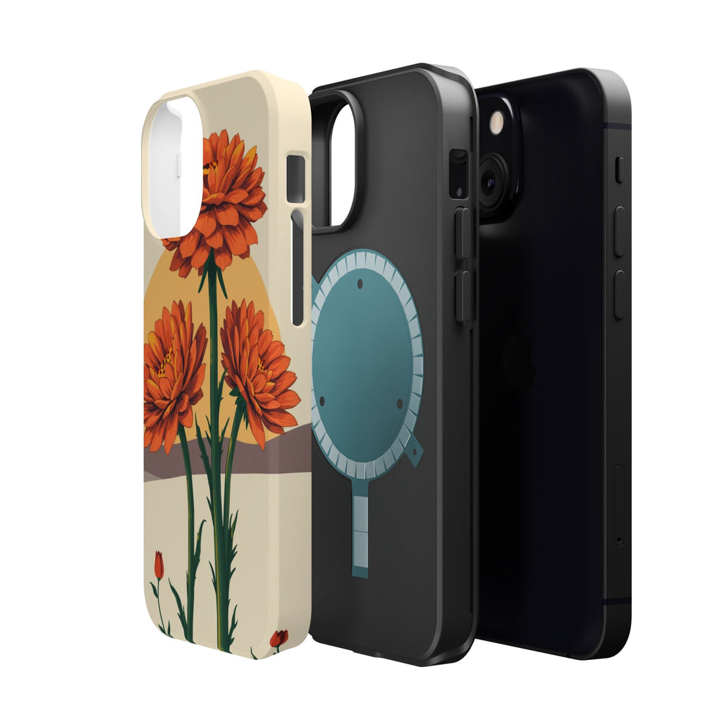 iPhone Ranunculus Stack Bold Art Bold Modern Everyday Snap Case · iPhone Case