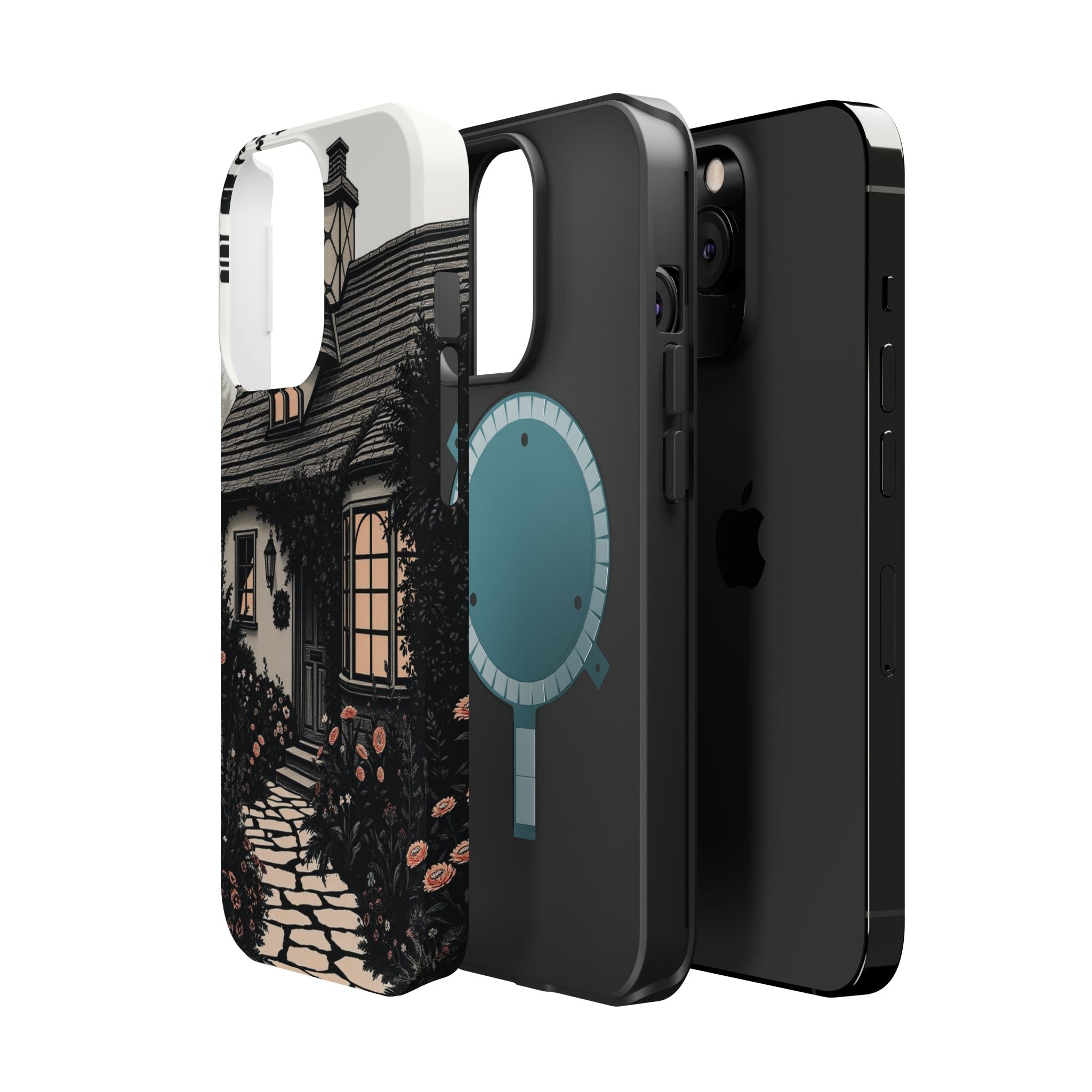 iPhone Cottage Garden Enchanted Art Slim Everyday Designer Case · iPhone Case