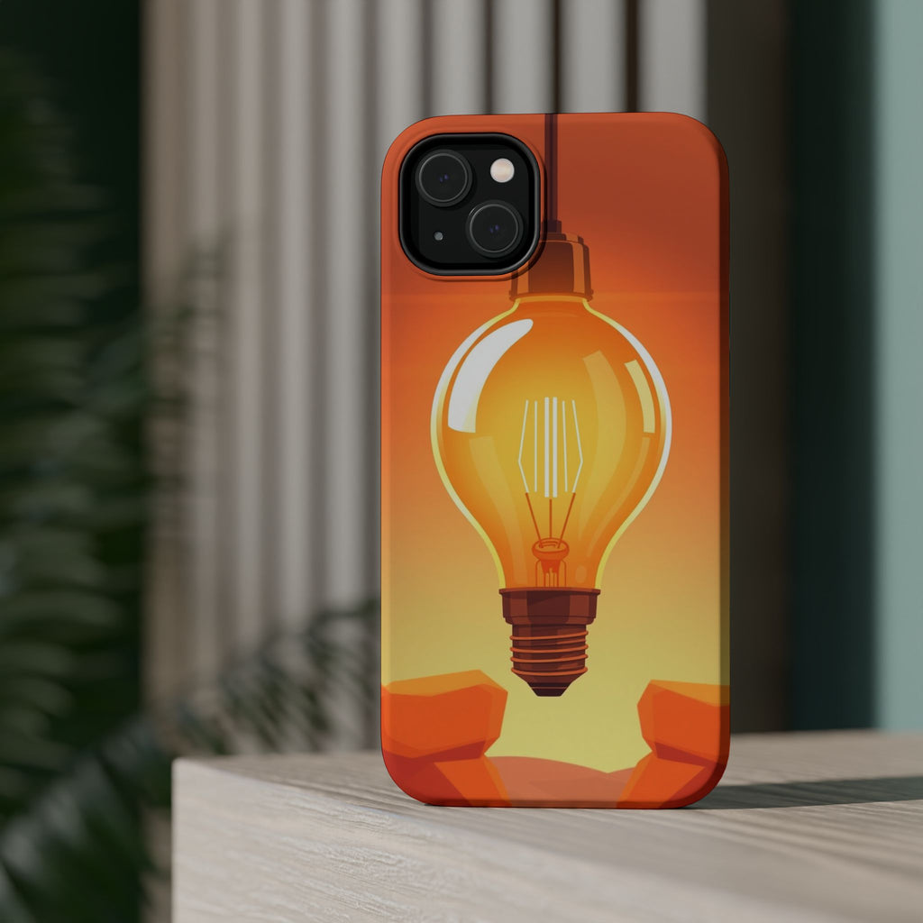 iPhone Edison Bulb Warm Enchanted Art Slim Everyday Designer Case · iPhone Case