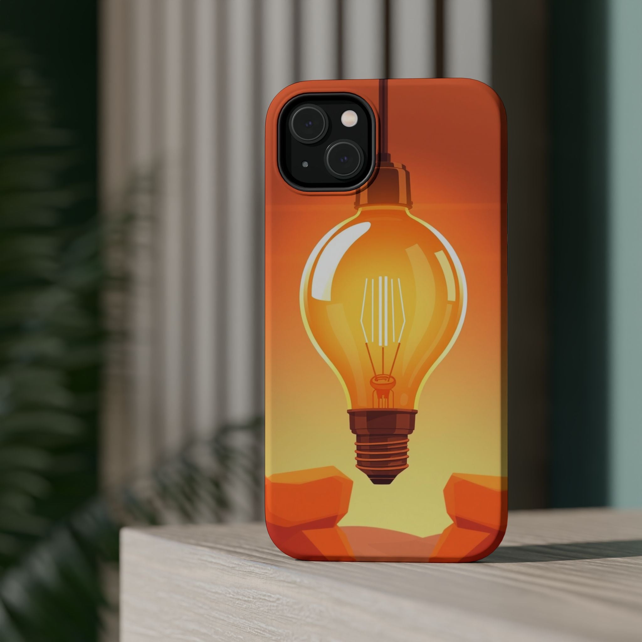 iPhone Edison Bulb Warm Enchanted Art Slim Everyday Designer Case · iPhone Case