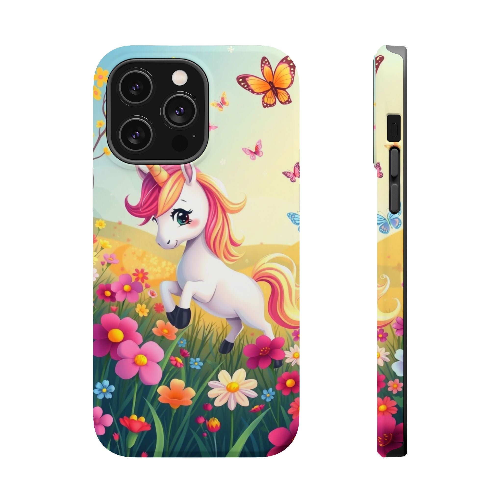 iPhone Magical Meadow Unicorn Kids Fun iPhone Phone Case Gift Slim · iPhone Case