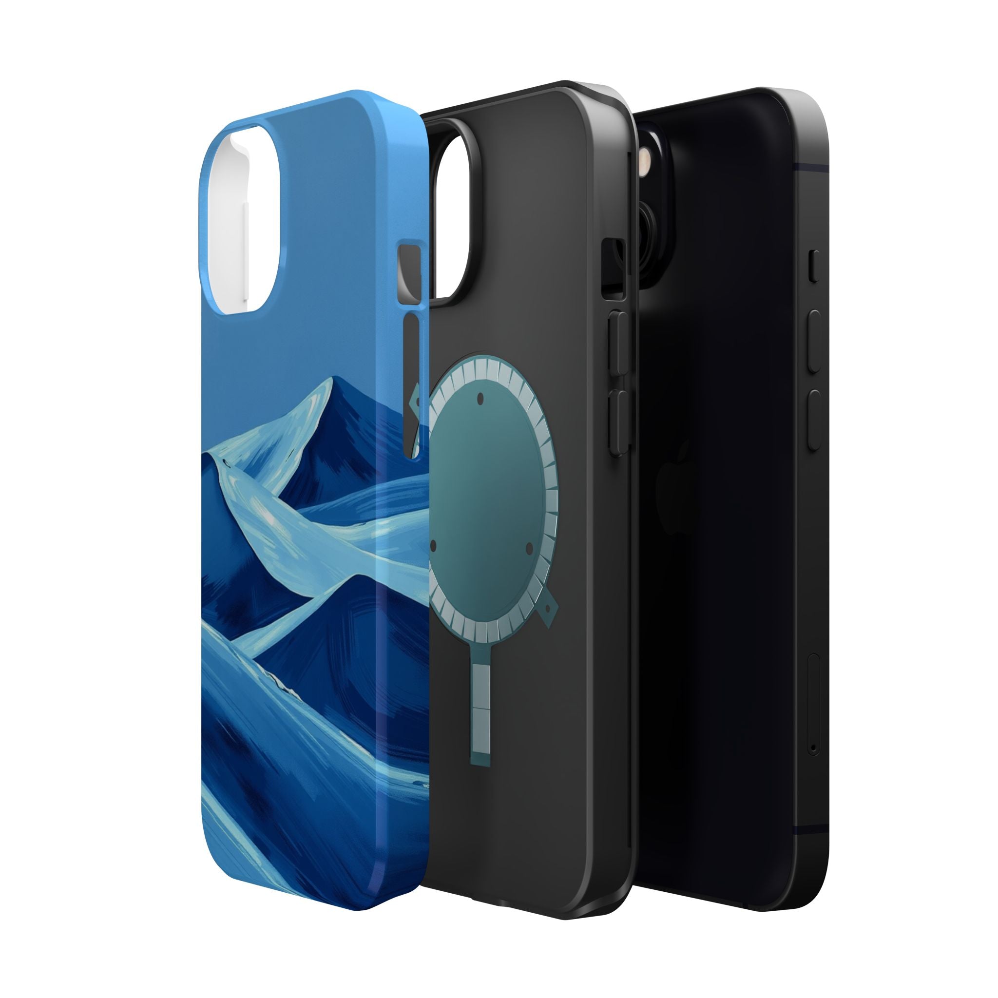 iPhone Desert Dunes Oil Painting Impressionist Soft iPhone Finish · iPhone Case