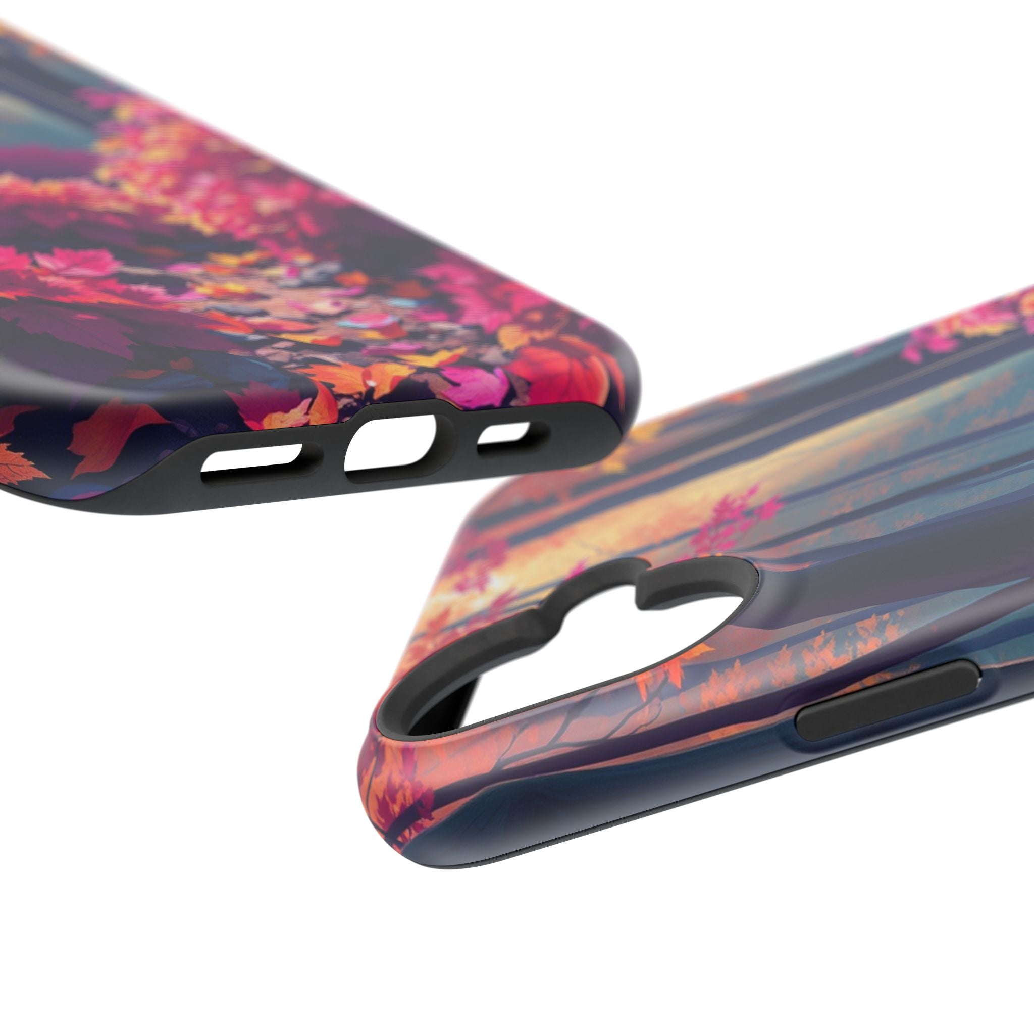 iPhone Earthy Autumn Forest Floor Design Slim Everyday iPhone Designer · iPhone