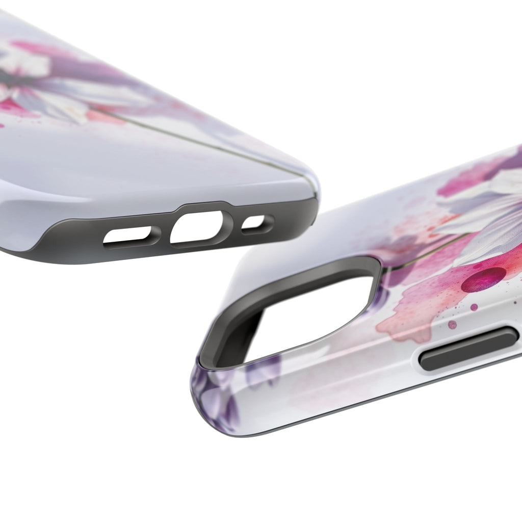 iPhone Floral Watercolor Splash Bold Art Slim Everyday iPhone 15 · iPhone Case
