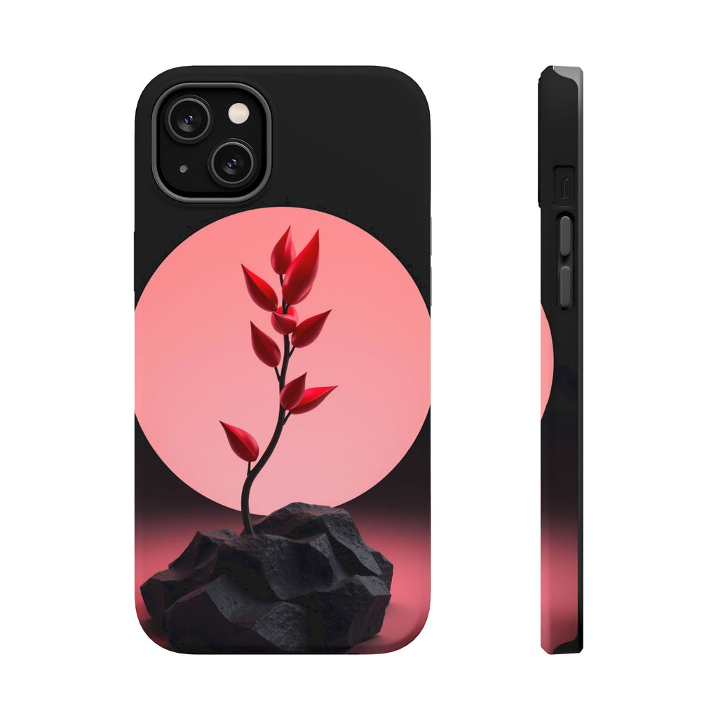 iPhone Serene Minimalist Stem Design Slim Everyday Designer Case · iPhone Case