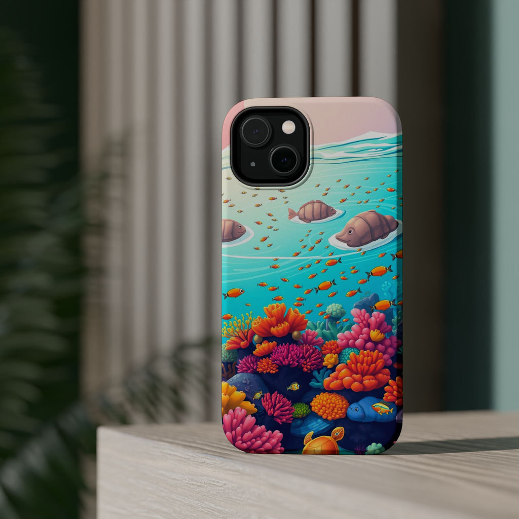 iPhone Coral Reef Panorama Kids Fun Phone Case Gift Slim Snap Case · iPhone Case