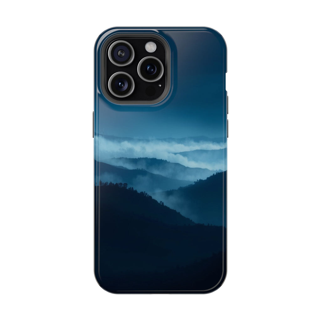 iPhone Earthy Fog Rolling Over Hills Design Slim iPhone Everyday · iPhone Case