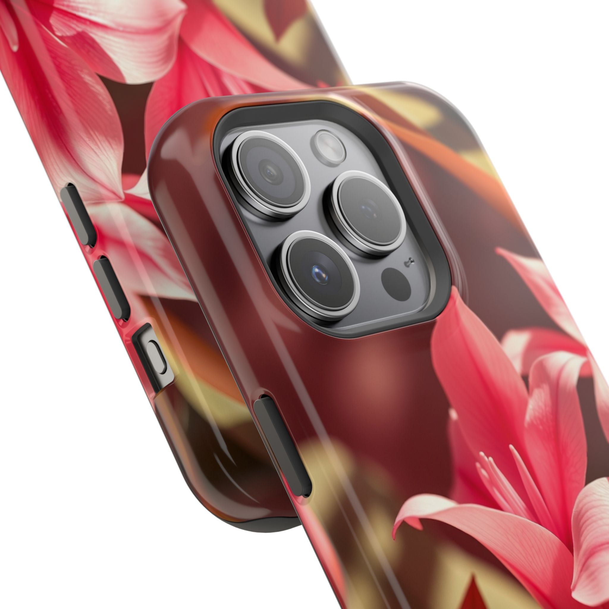 iPhone Radiant Jungle Floral Design Slim Everyday Designer Case · iPhone Case