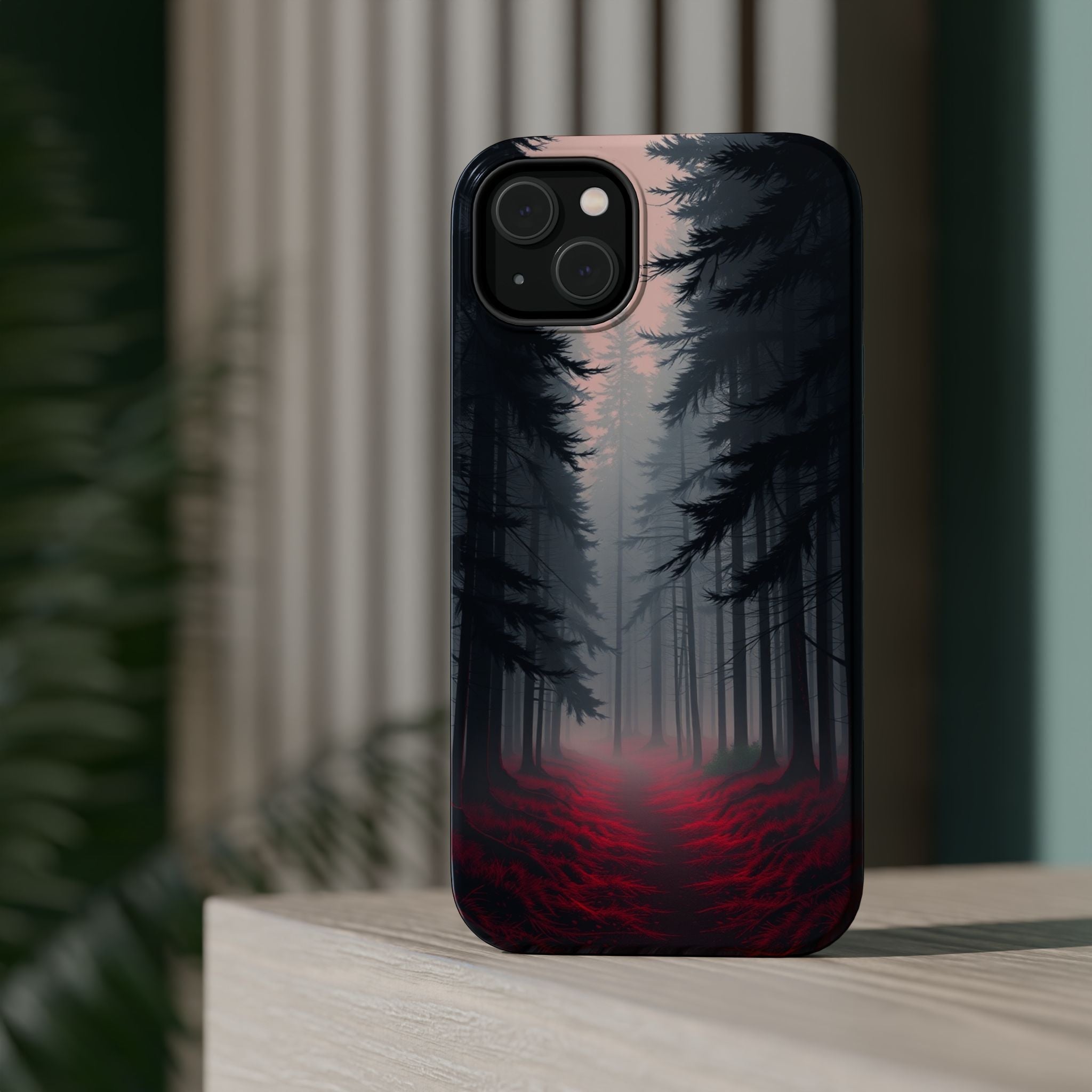 iPhone Serene Misty Forest Path Design Slim Everyday iPhone 19 Designer · iPhone