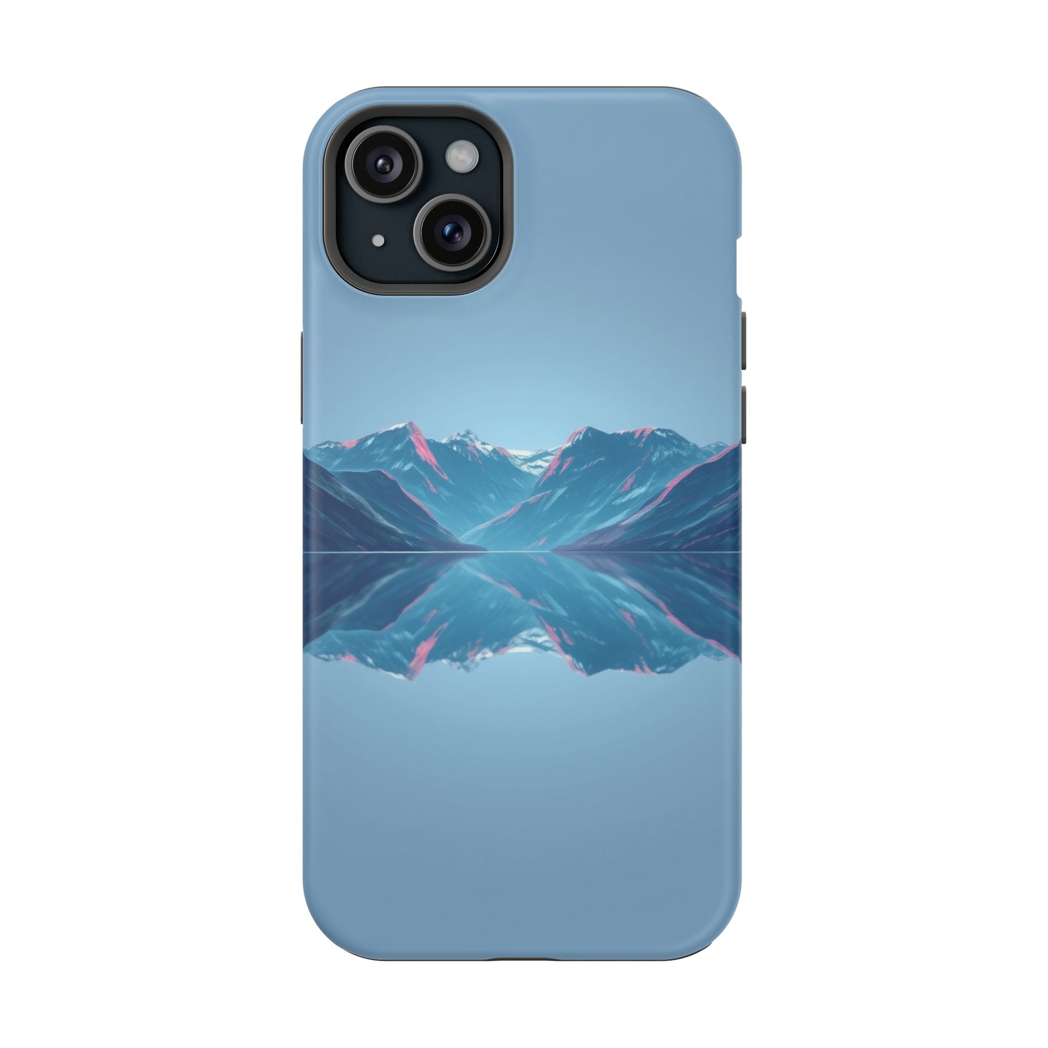 iPhone Fjord Reflection Mystic Art Bold Modern Everyday Snap Case · iPhone Case