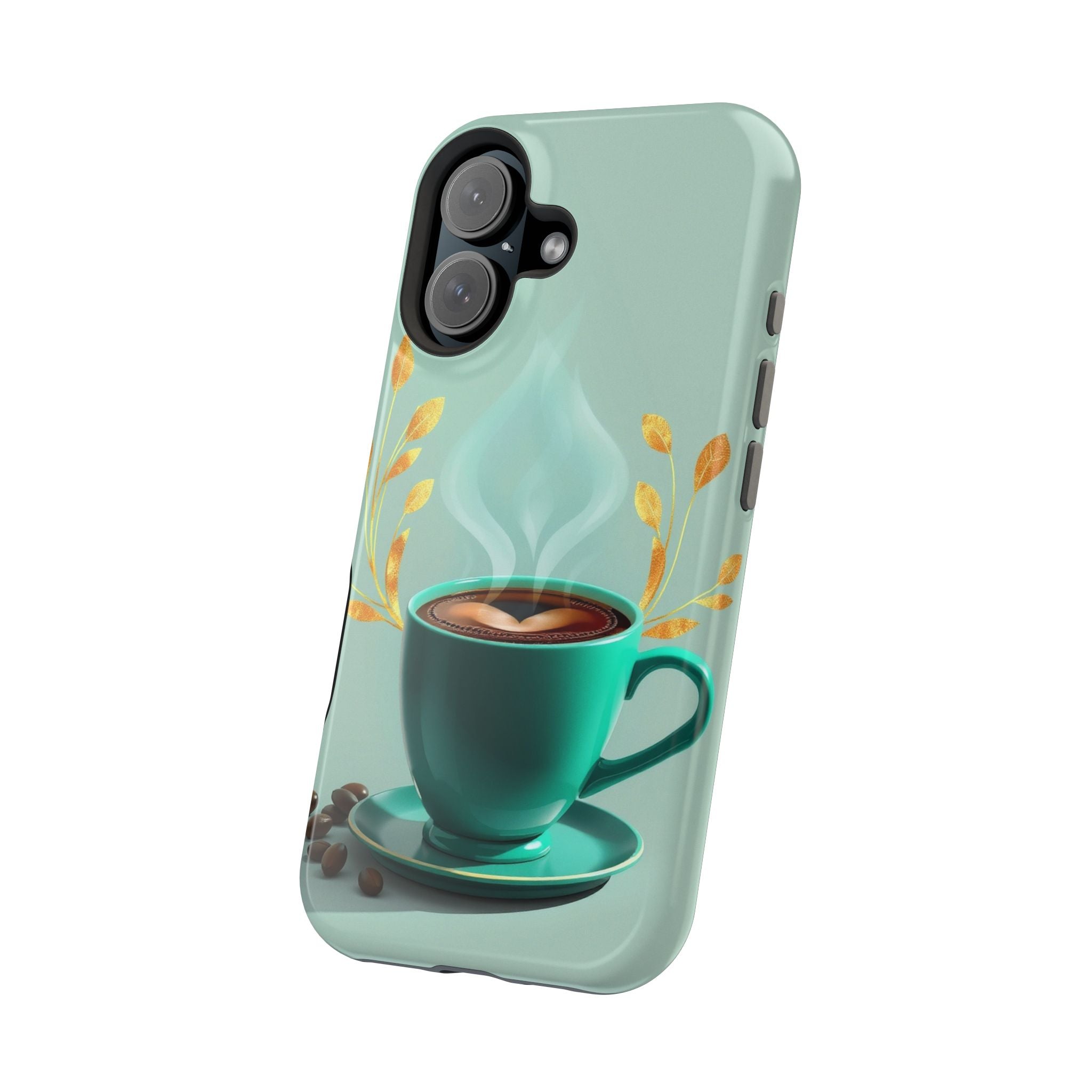 iPhone Radiant Emotional Support Coffee Design Soft Finish Everyday Case · iPhon