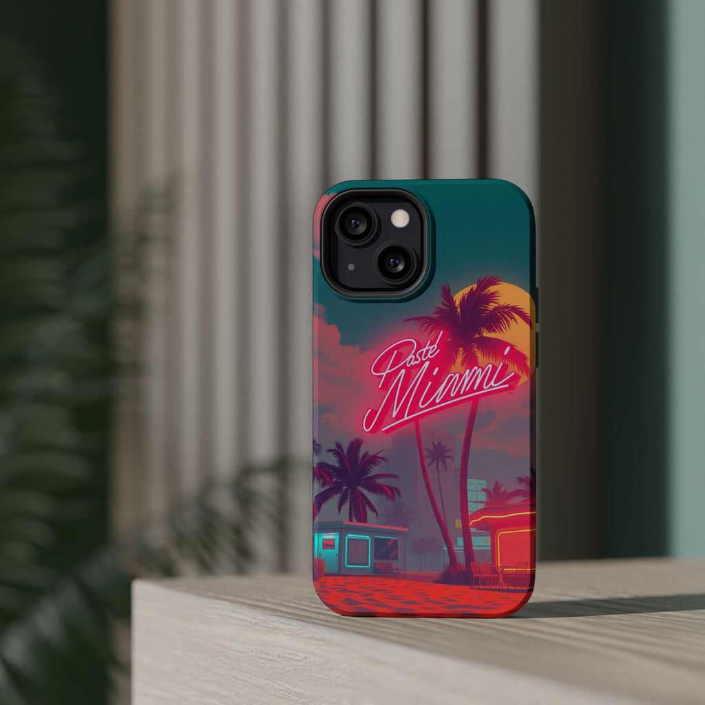 iPhone 1980s Pastel Miami Enchanted Art Slim Everyday Designer Case · iPhone Cas