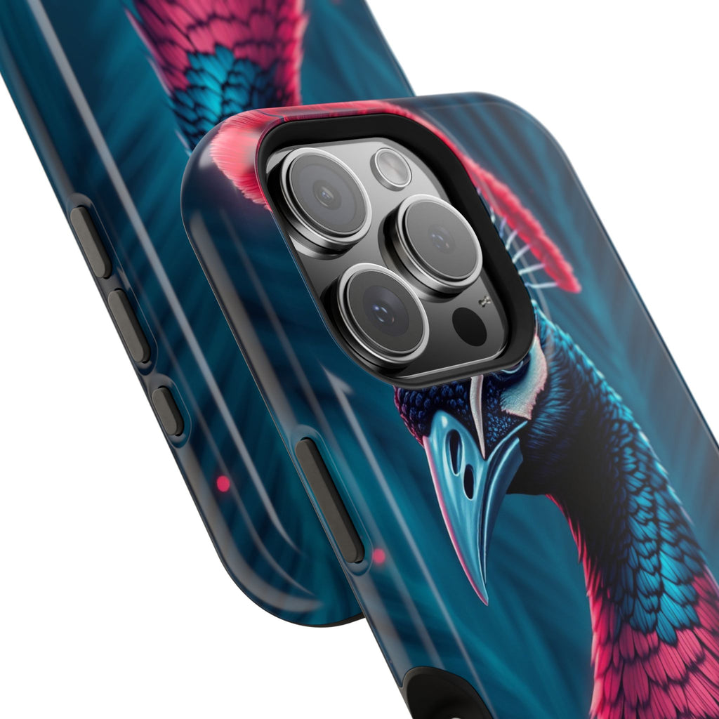 iPhone Nouveau Peacock Electric Art Slim Everyday Designer Case · iPhone Case