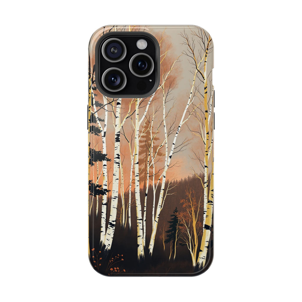 iPhone Birch Grove Mystic Art 14 Bold Modern Everyday Snap Case · iPhone Case