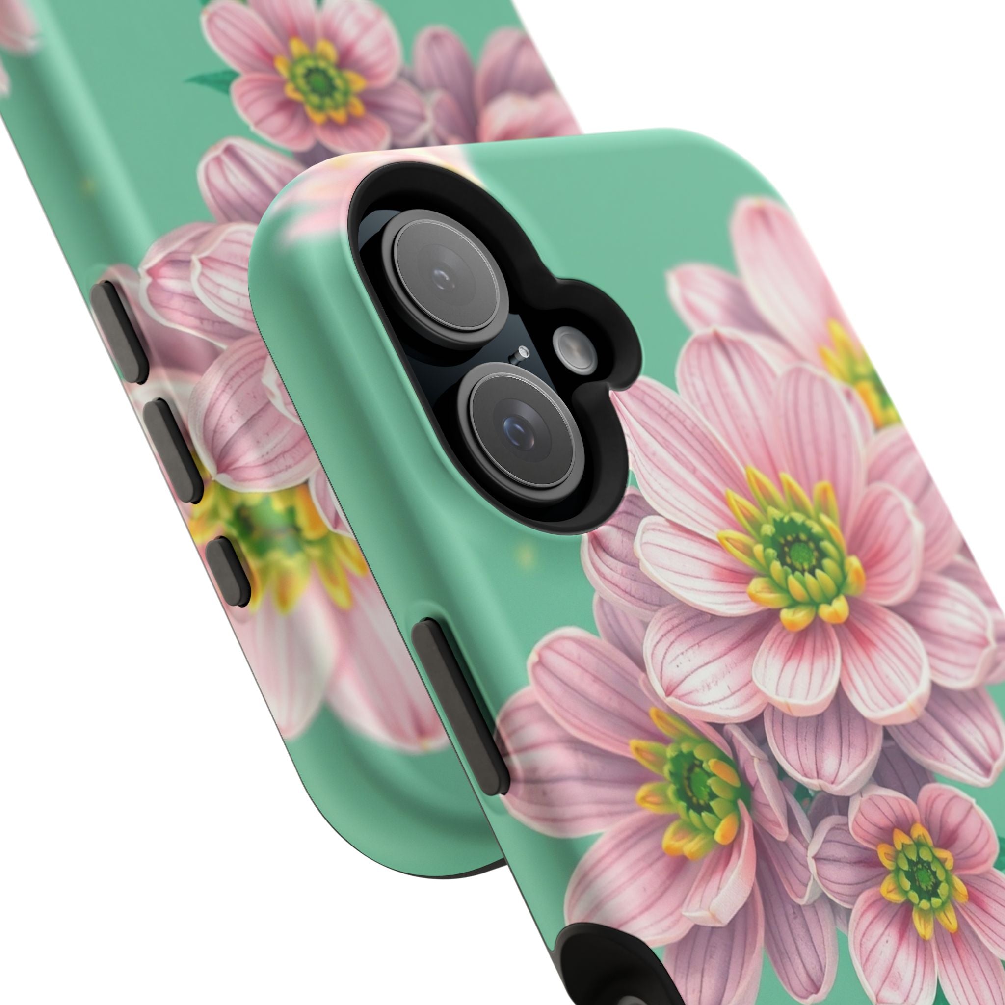 iPhone Vibrant Ranunculus Stack Design Slim Everyday Designer Case · iPhone Case