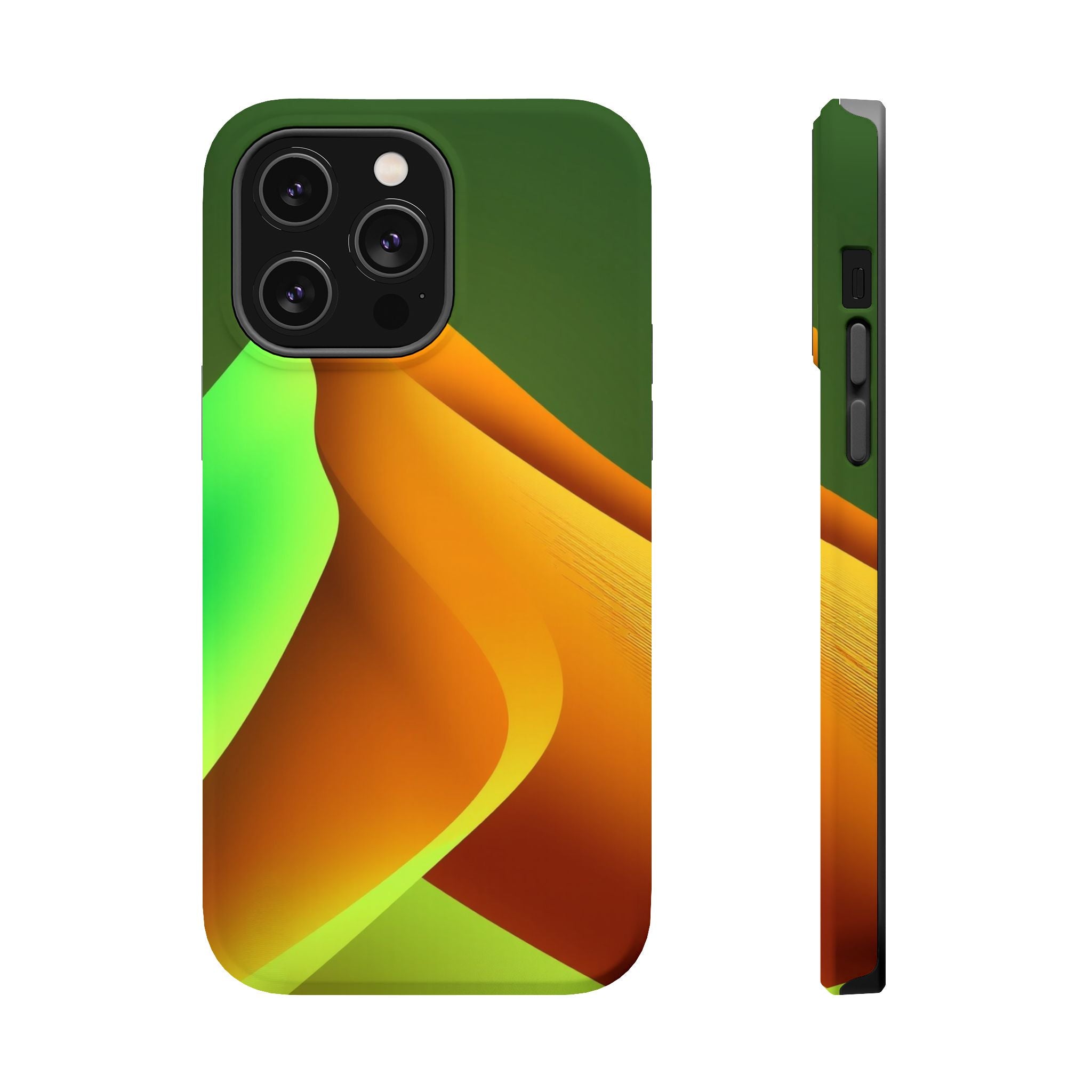 iPhone Emerald Green And Gold Desert Dunes Slim iPhone Everyday · iPhone Case
