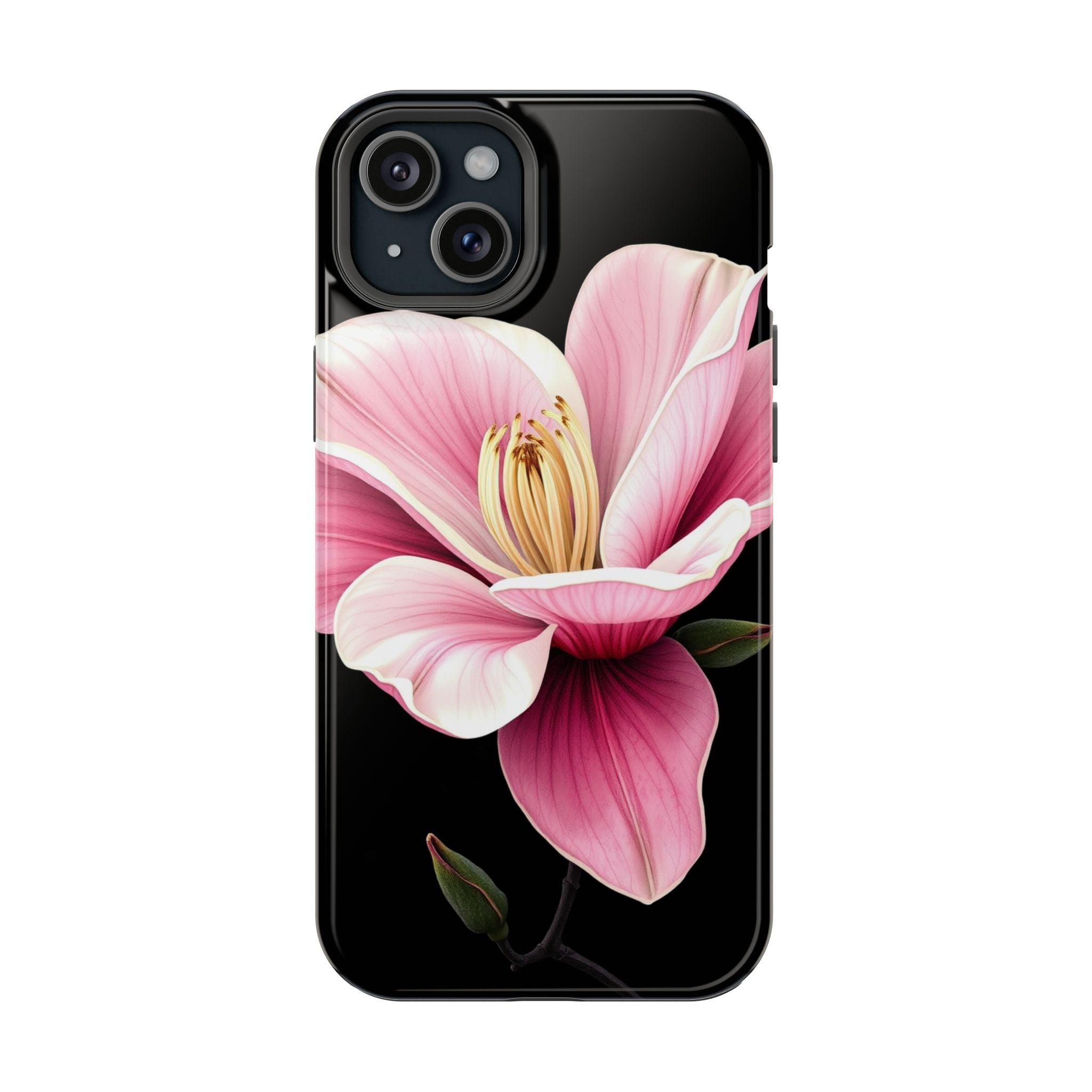 iPhone Magnolia Dream Dark Gothic Ink Slim Everyday Designer Case · iPhone Case
