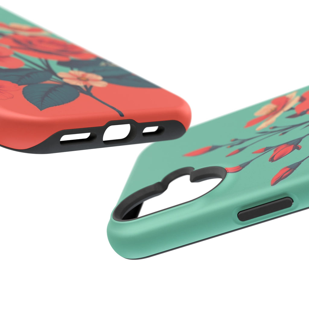 iPhone Pin-up Floral Cinematic Art Bold Modern Everyday Snap Case · iPhone Case