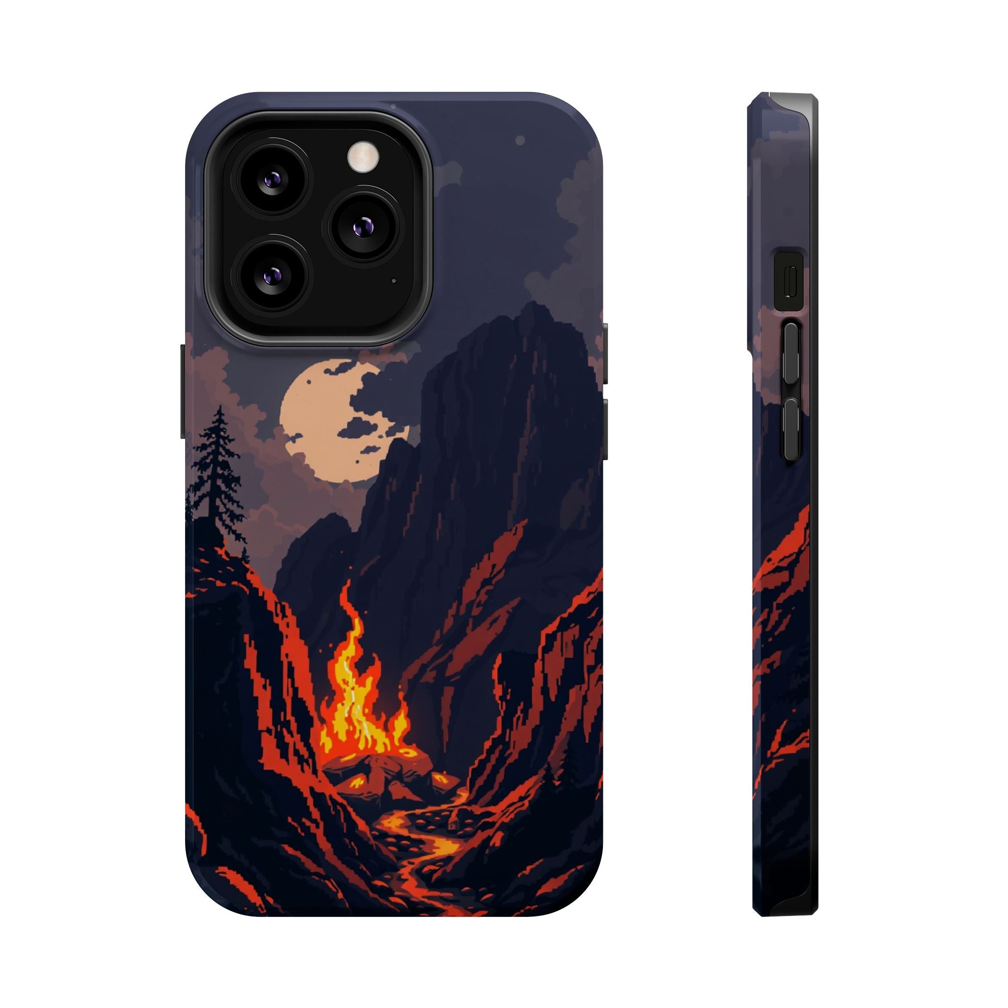 iPhone Wildfire Glow Mystic Art 13 Bold Modern Everyday Snap Case · iPhone Case